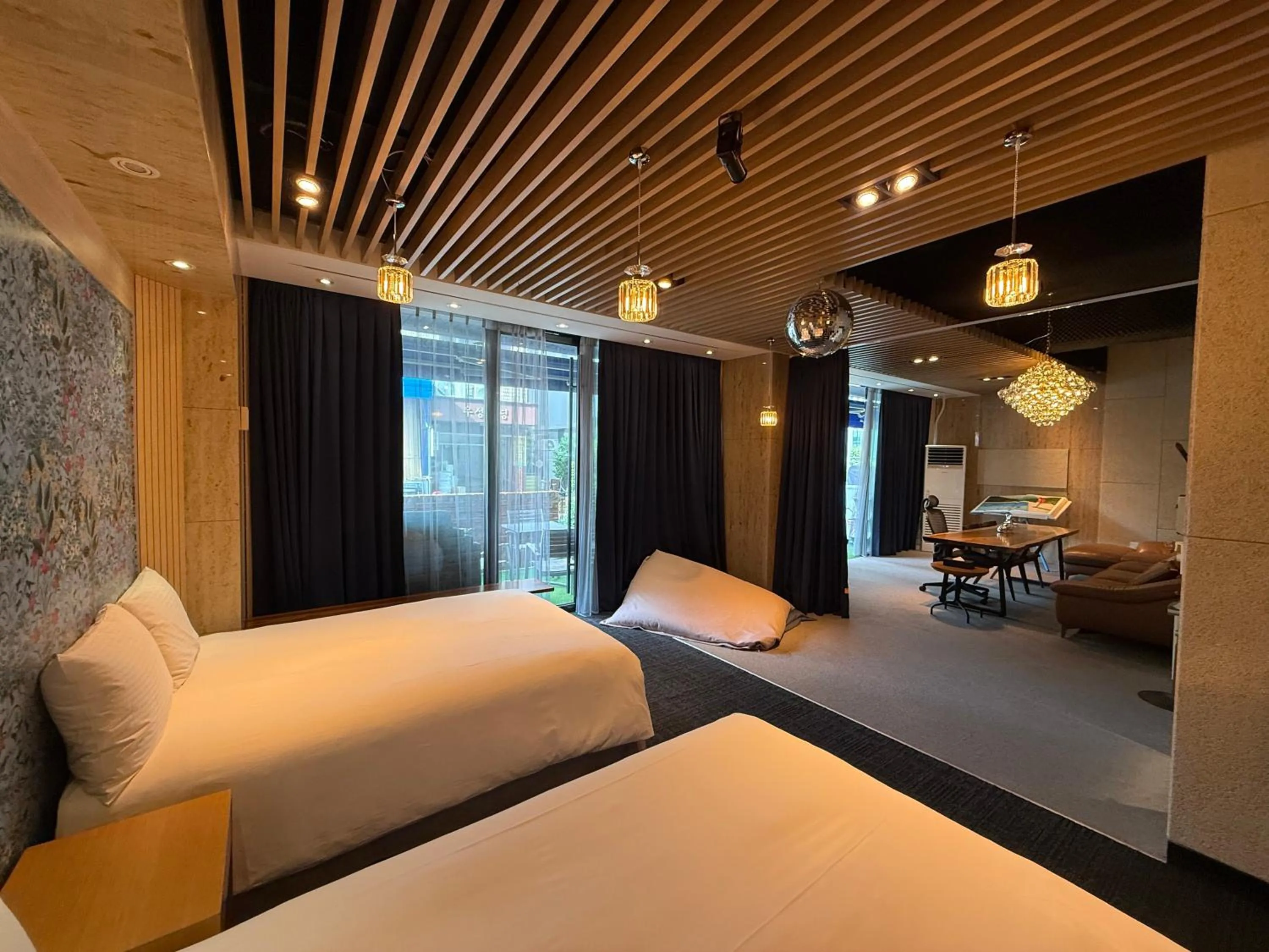 Lounge or bar, Bed in Acube Hotel Dongdaemun