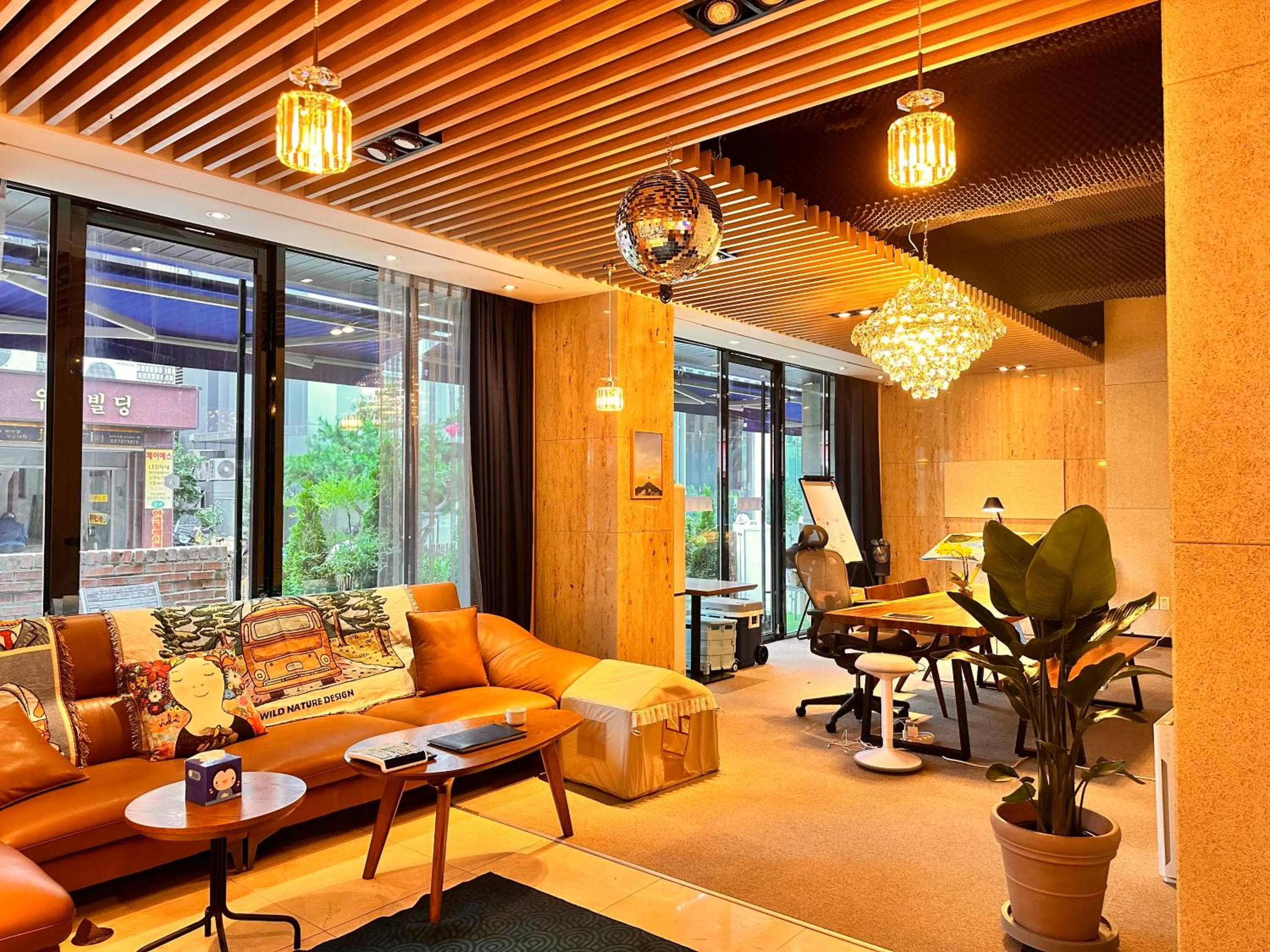 Lounge or bar in Acube Hotel Dongdaemun