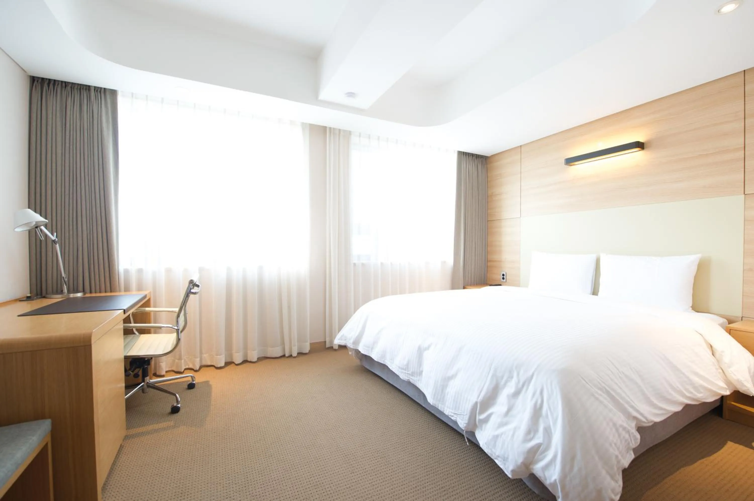 Bed in Acube Hotel Dongdaemun