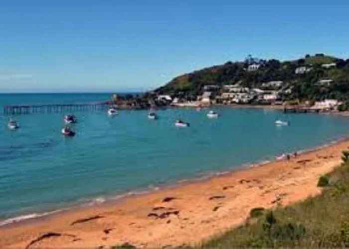 Beach in Noah's Boutique Accommodation Moeraki