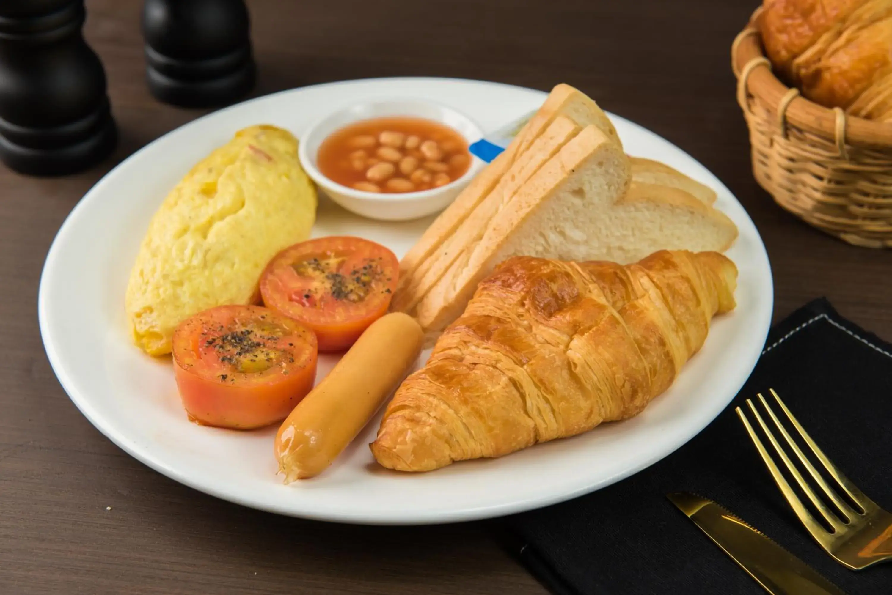 Breakfast in Samnak Lounge Breakfast in Samnak Lounge