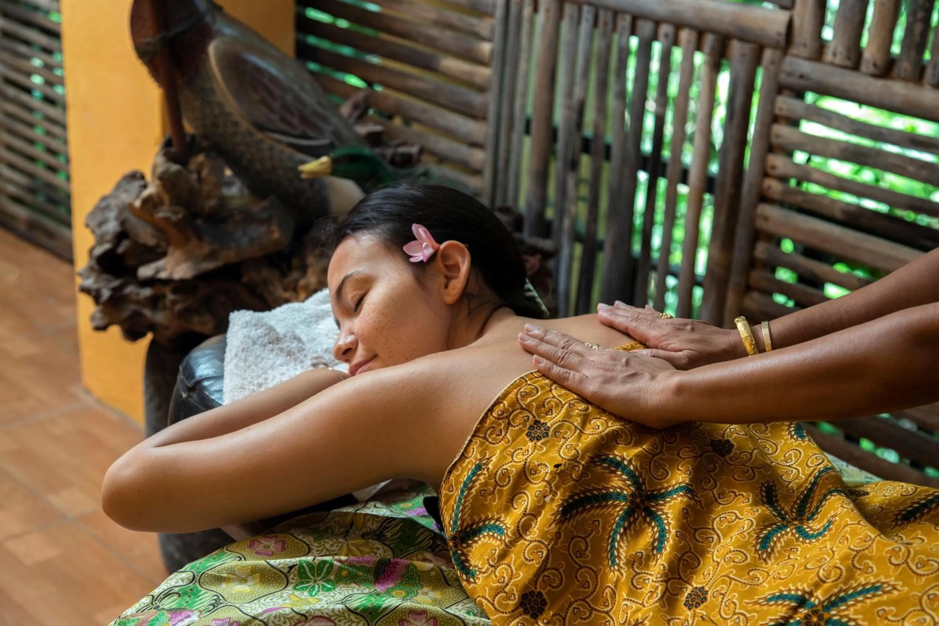 Massage in Villa Bakti Ubud by kamara
