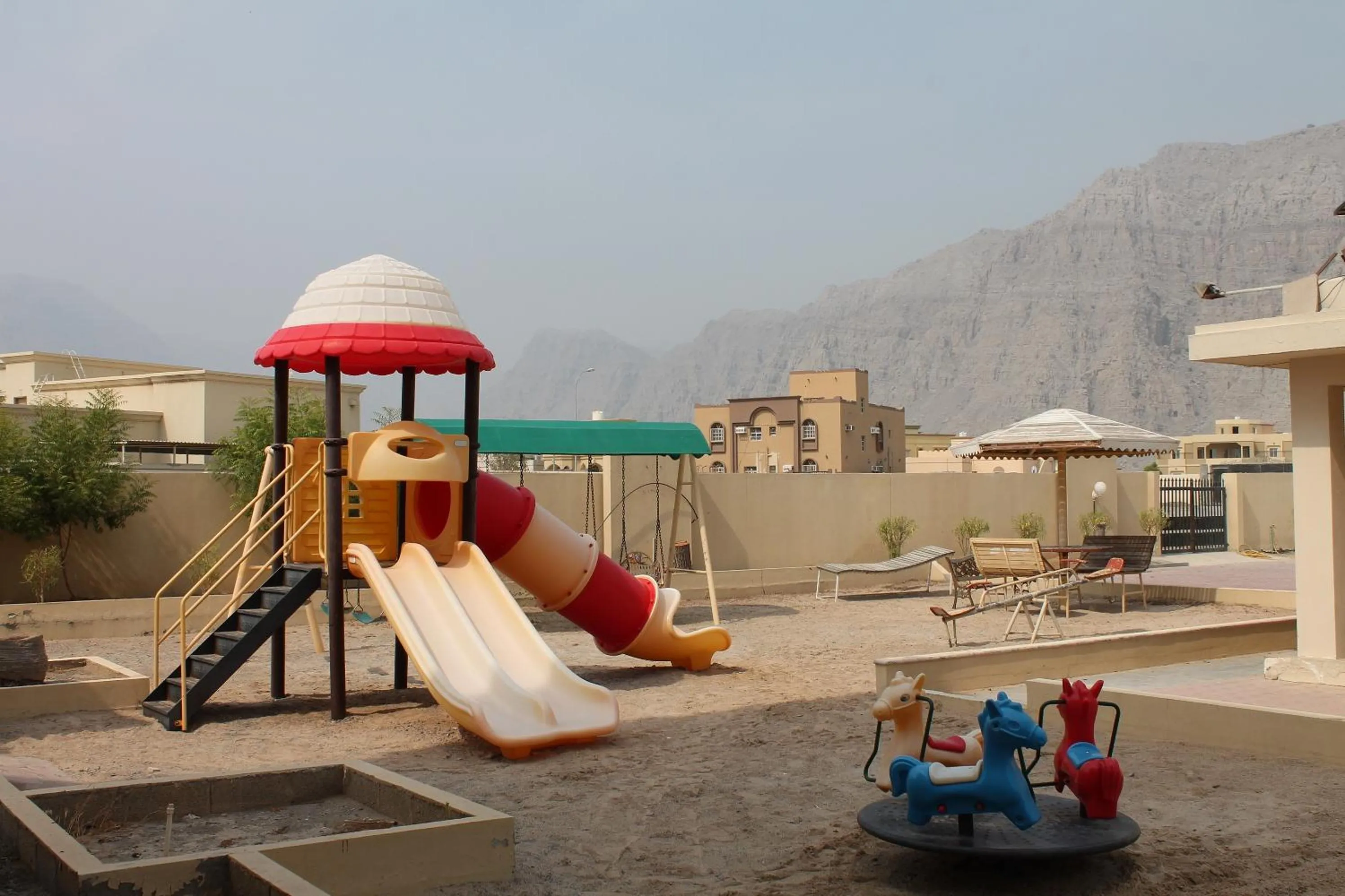 Children play ground in Khasab Hotel