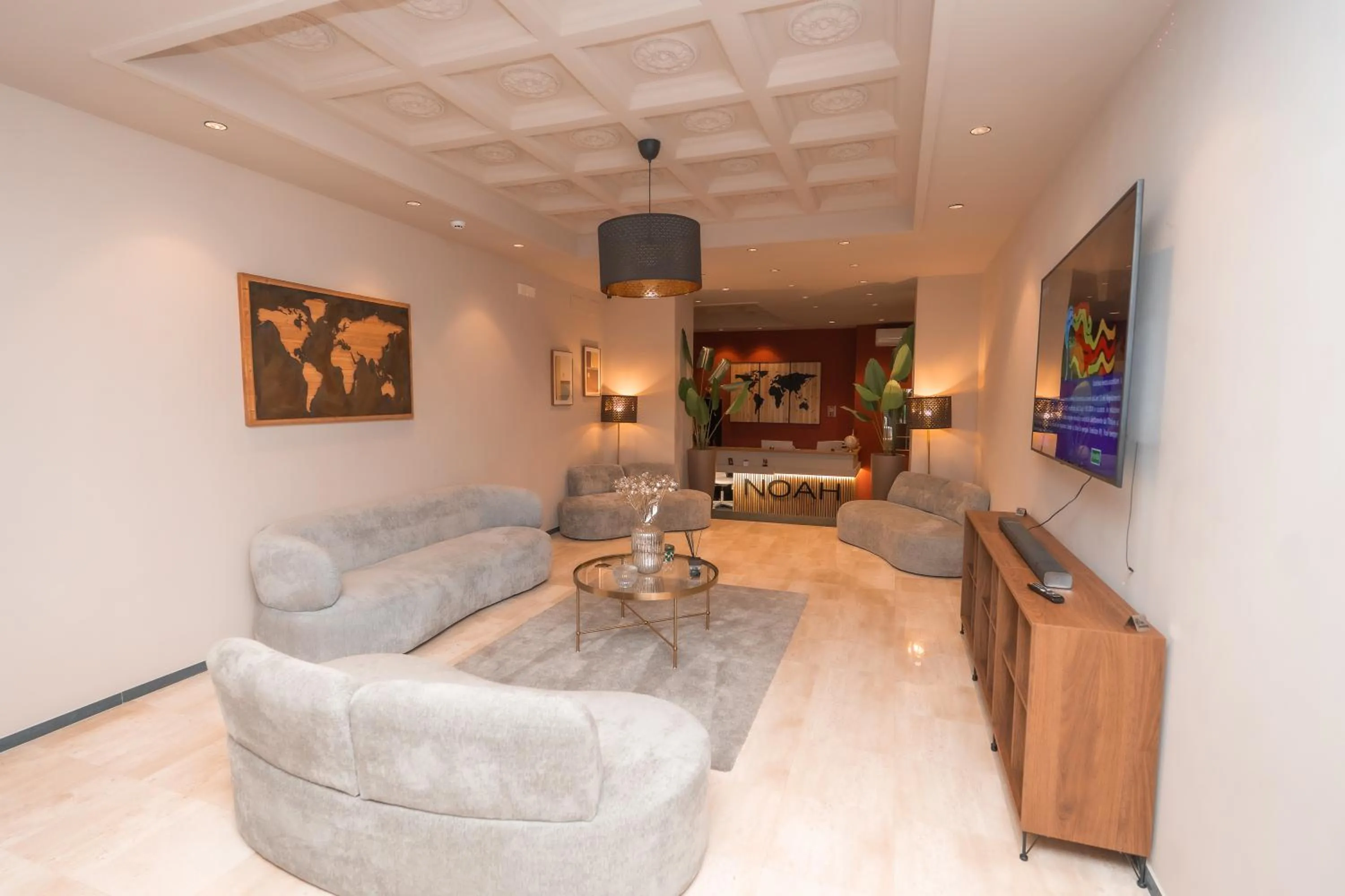 Lobby or reception in Noah Gate Hotel & Suites