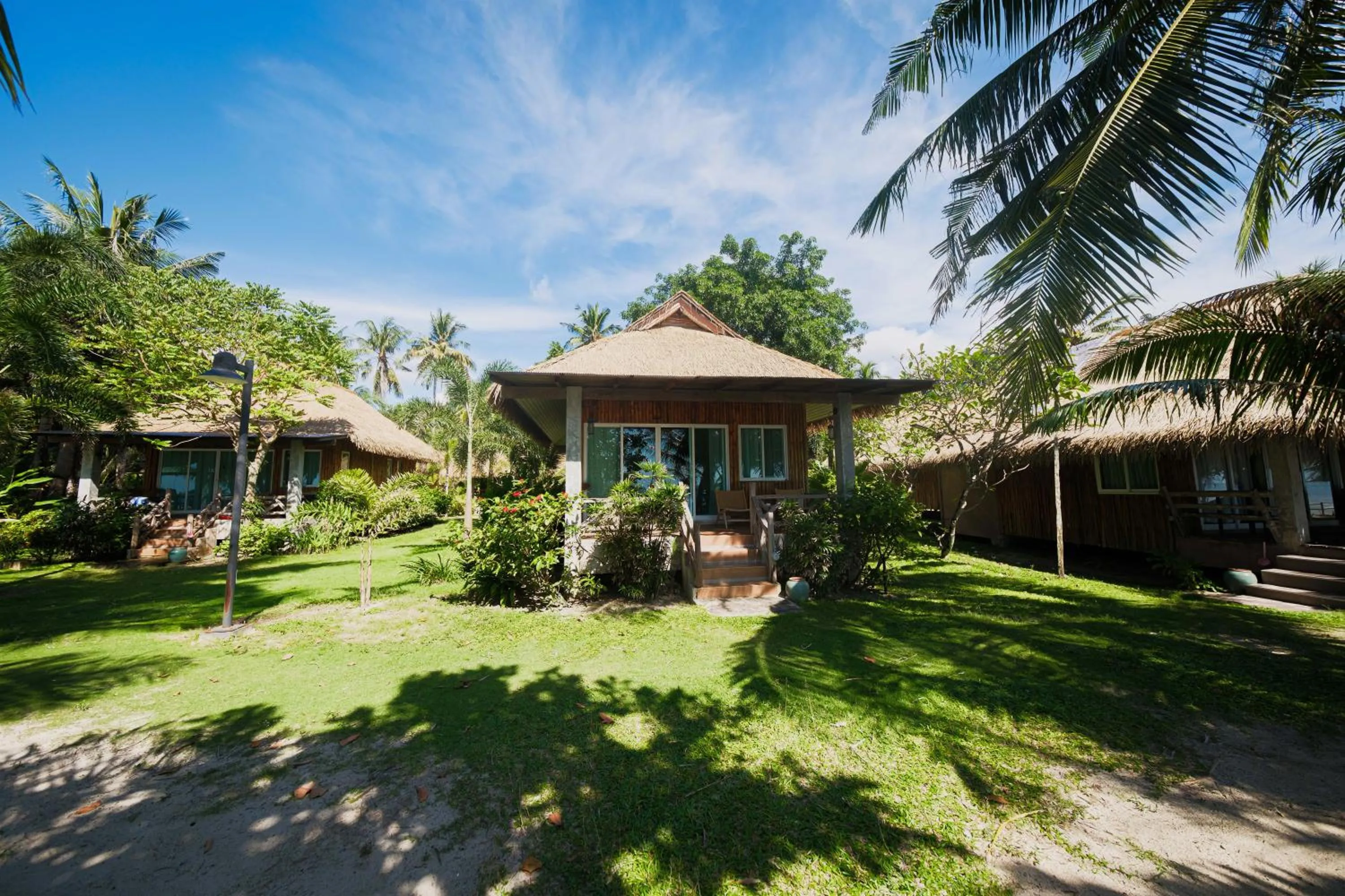 Inner courtyard view in K.B. Resort
