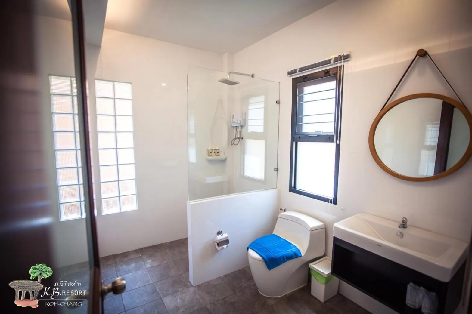 Bathroom in K.B. Resort