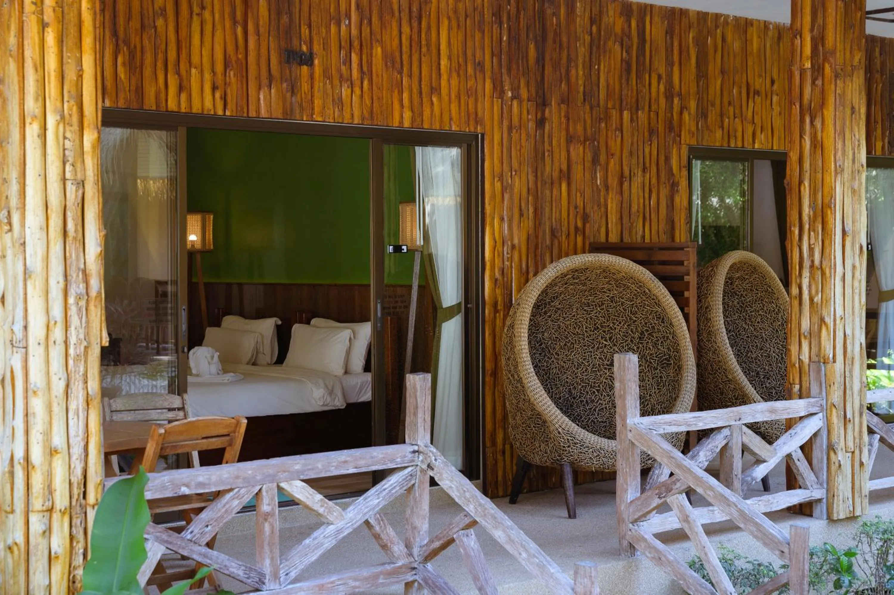 Balcony/Terrace in K.B. Resort