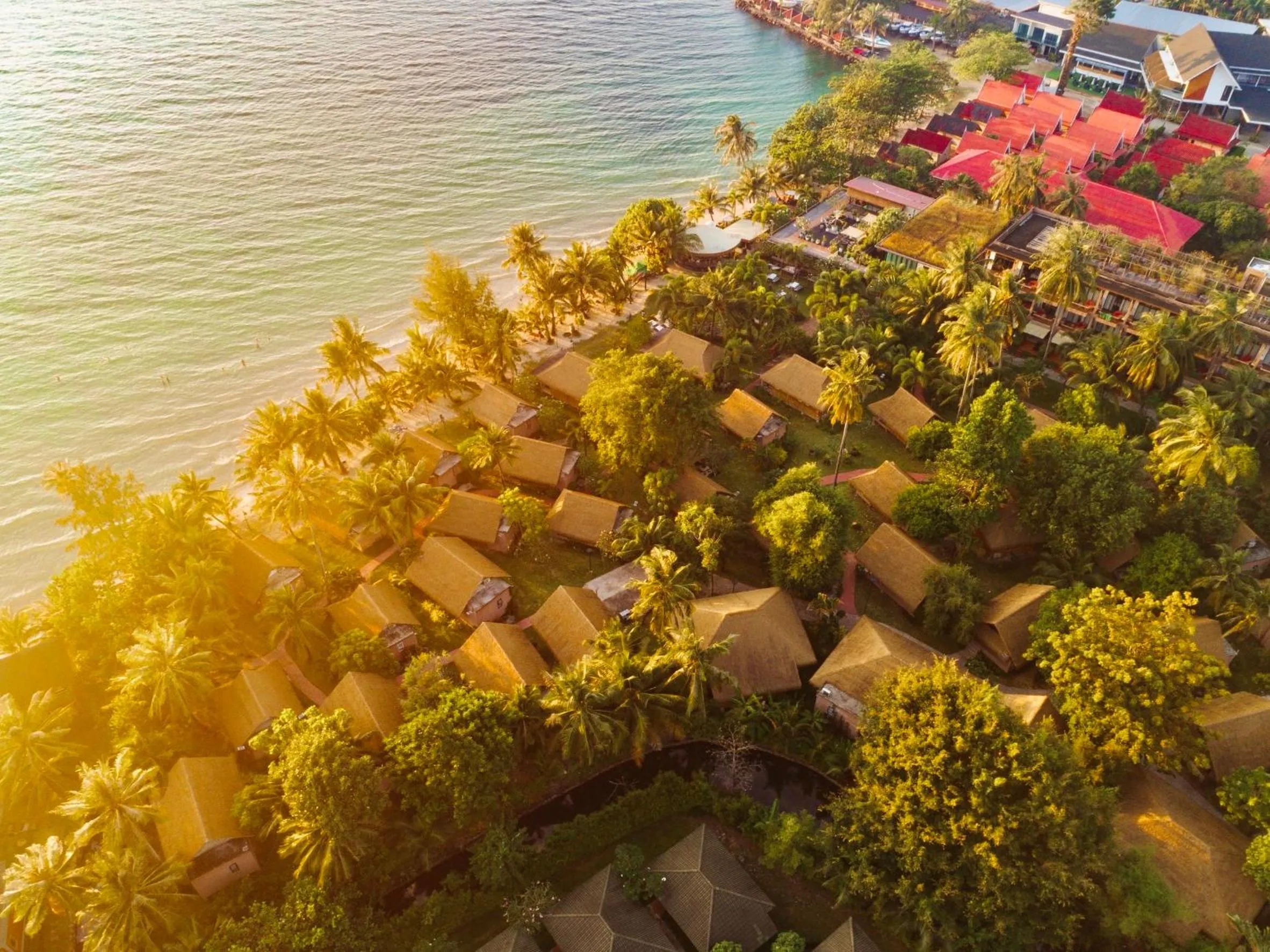 Bird's eye view in K.B. Resort