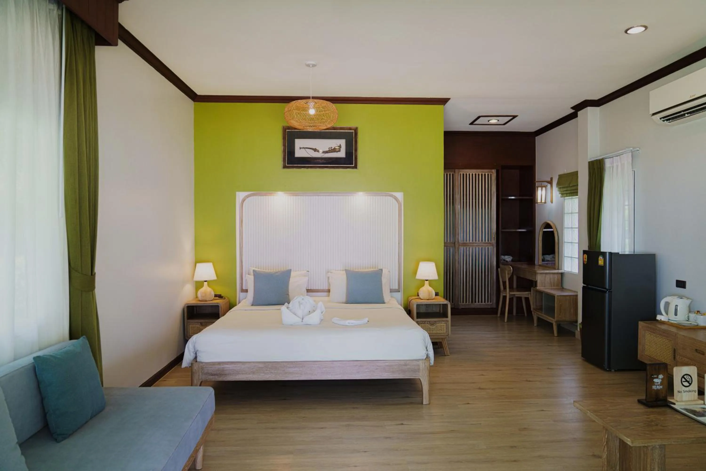 Photo of the whole room, Bed in K.B. Resort