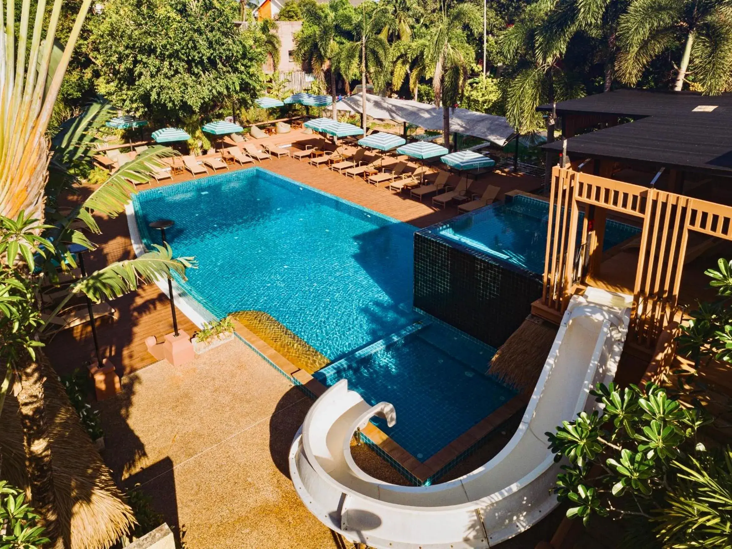 Pool view in K.B. Resort Pool view in K.B. Resort