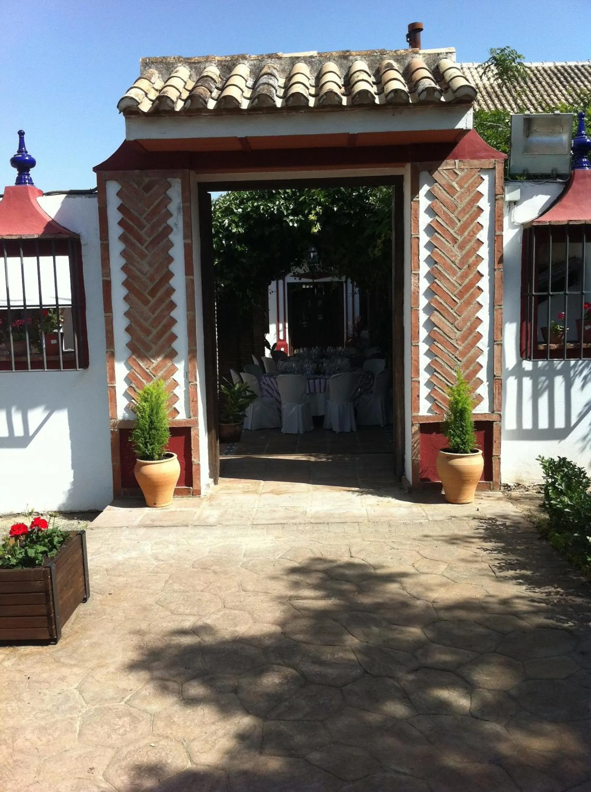 Facade/entrance in Cortijo Carrillo