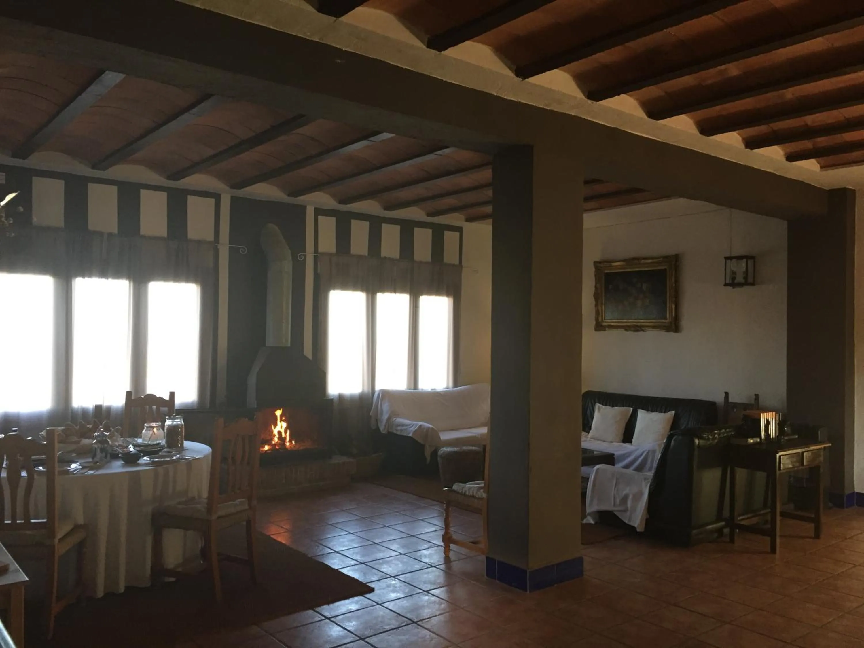 Communal lounge/ TV room in Cortijo Carrillo