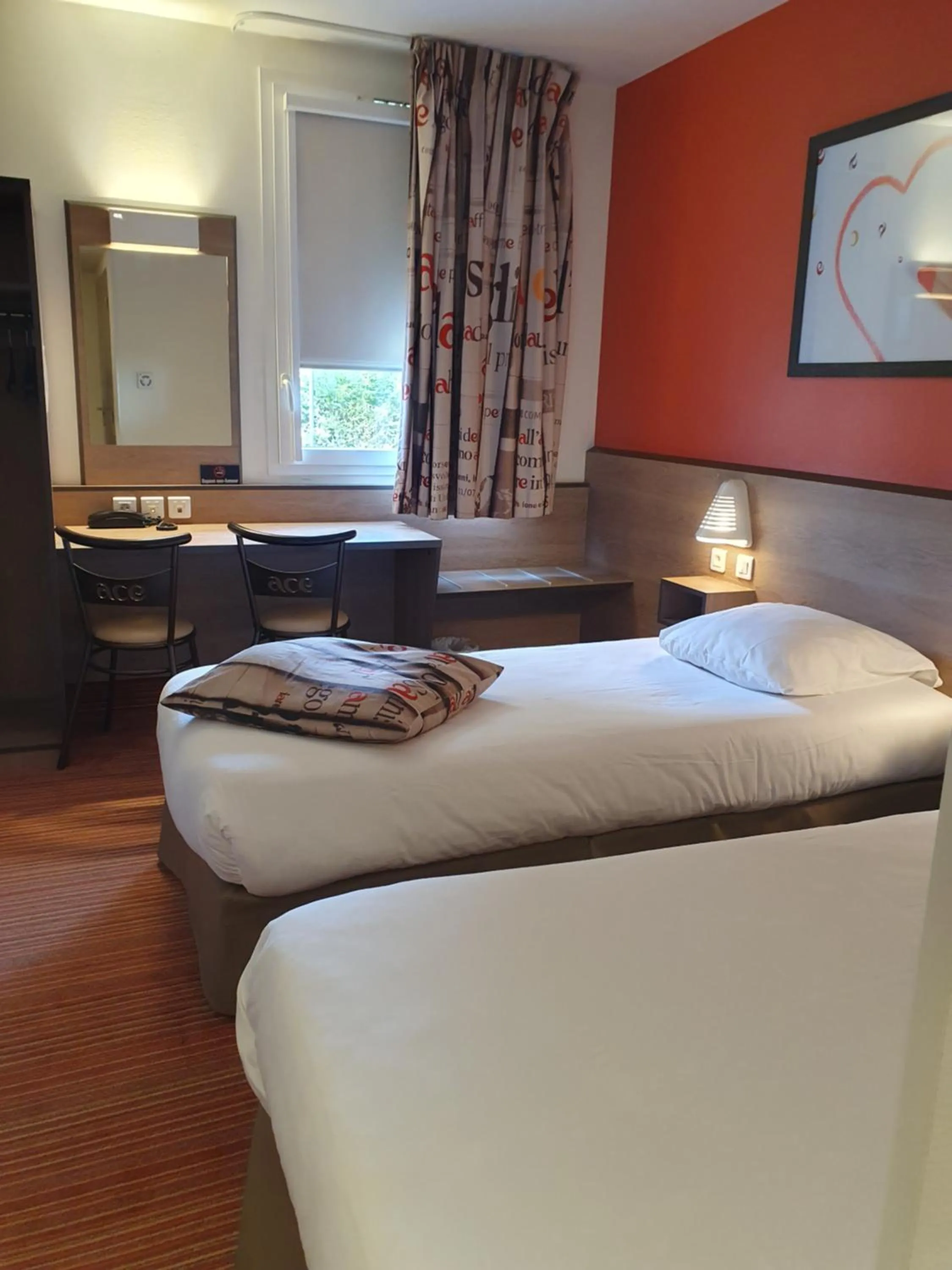 Bed in Ace Hôtel Angers