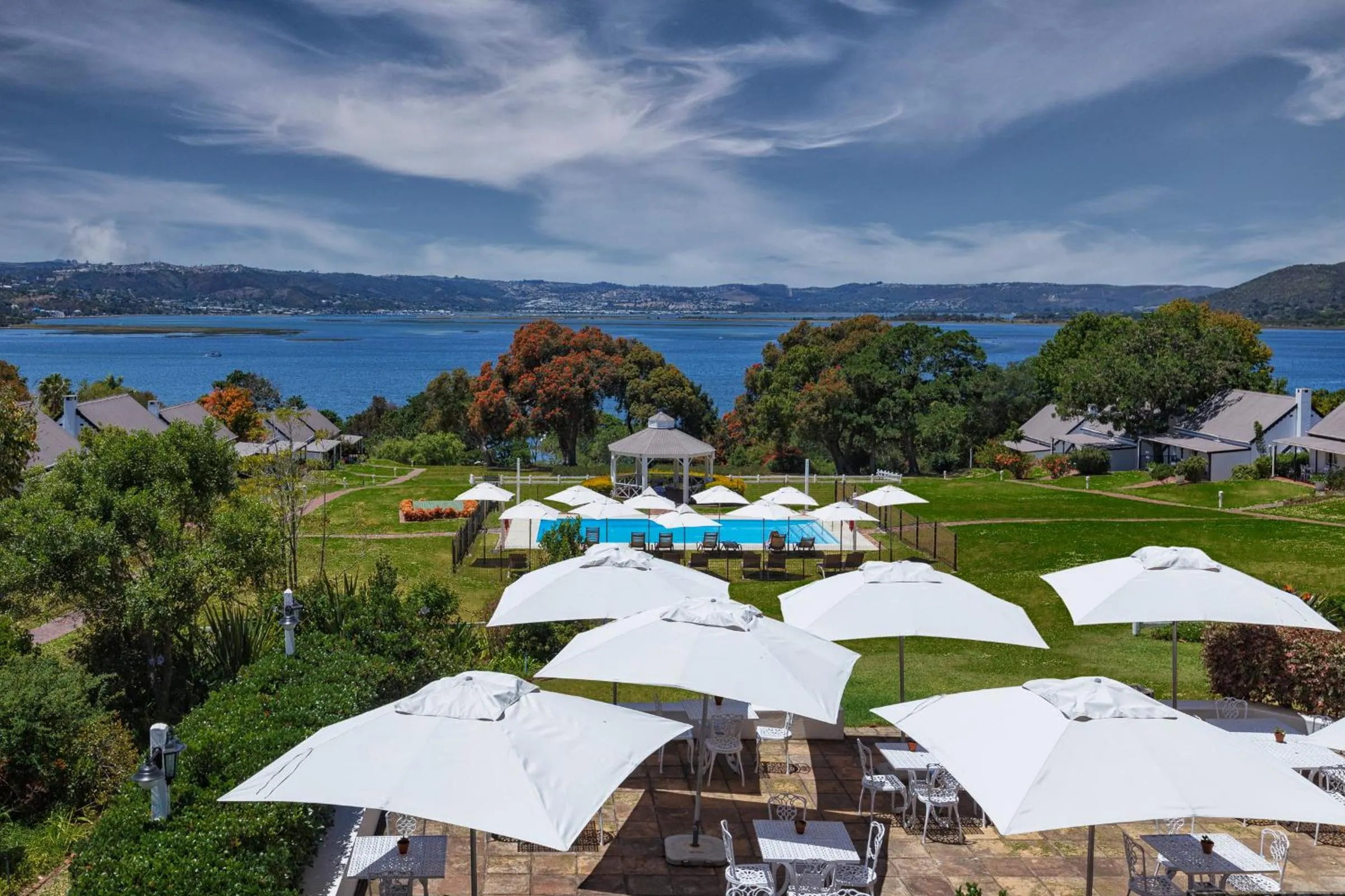 Natural landscape in Belvidere Manor Lagoonside Cottages
