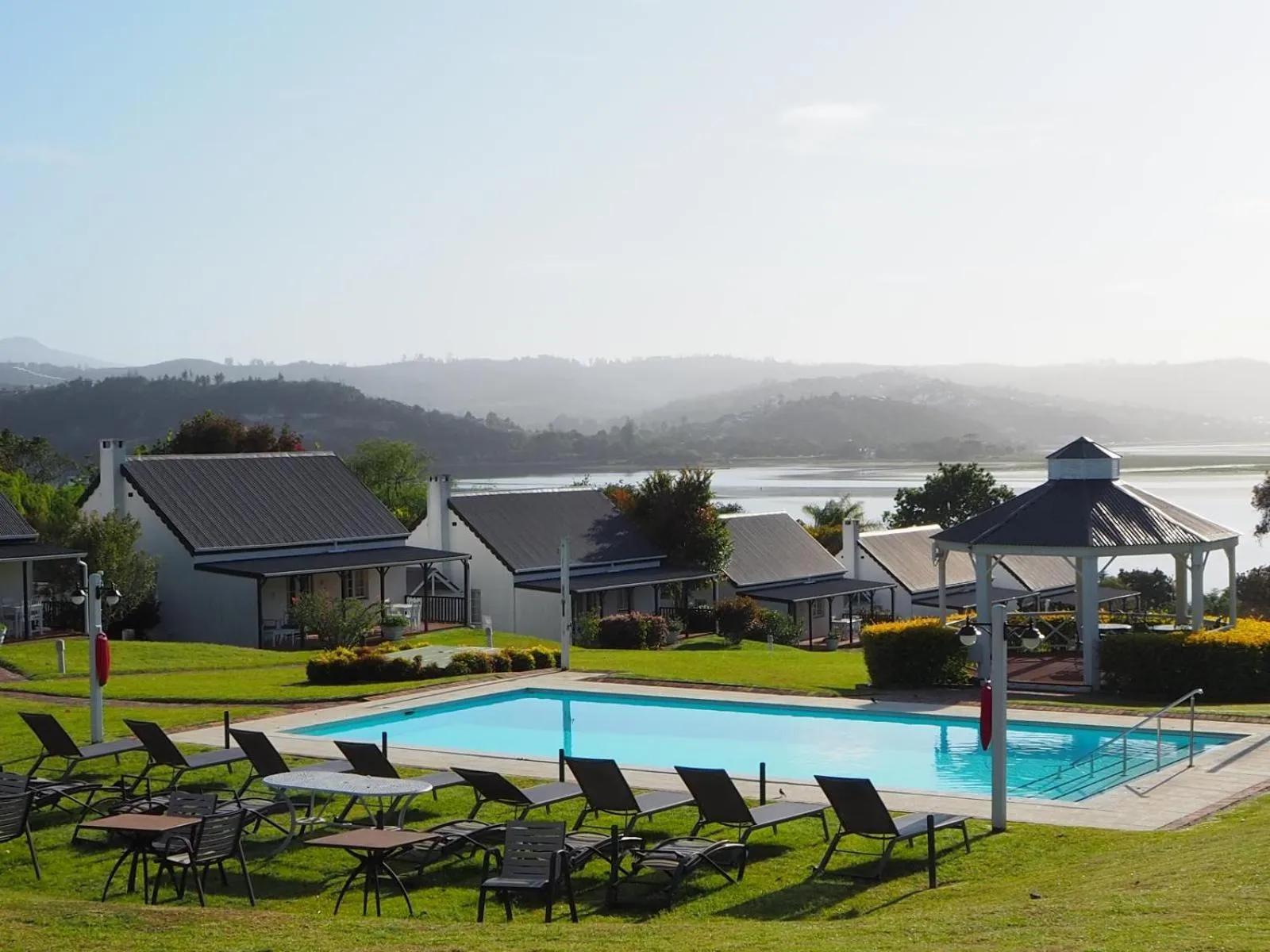 Swimming pool in Belvidere Manor Lagoonside Cottages