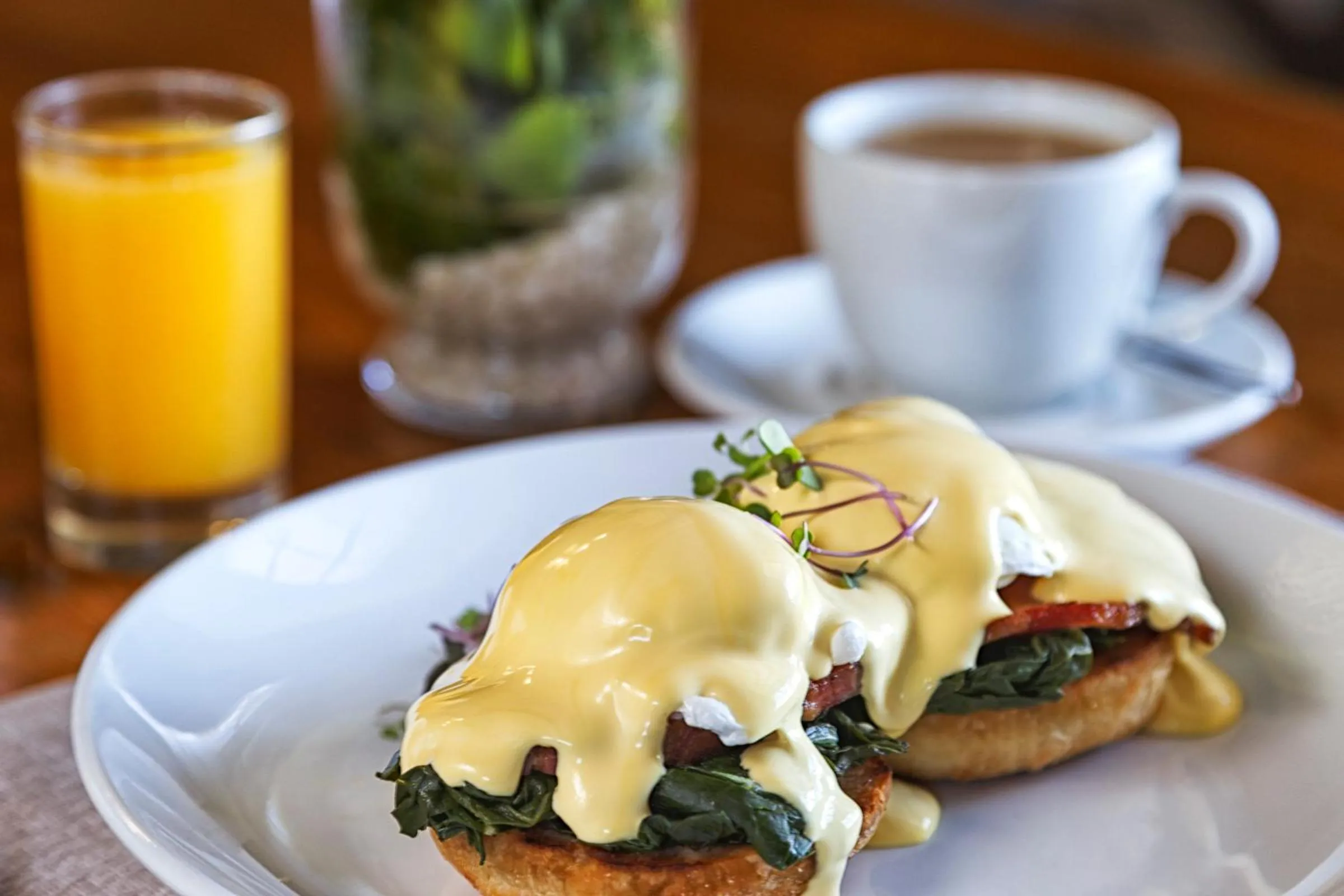 Food and drinks in Belvidere Manor Lagoonside Cottages