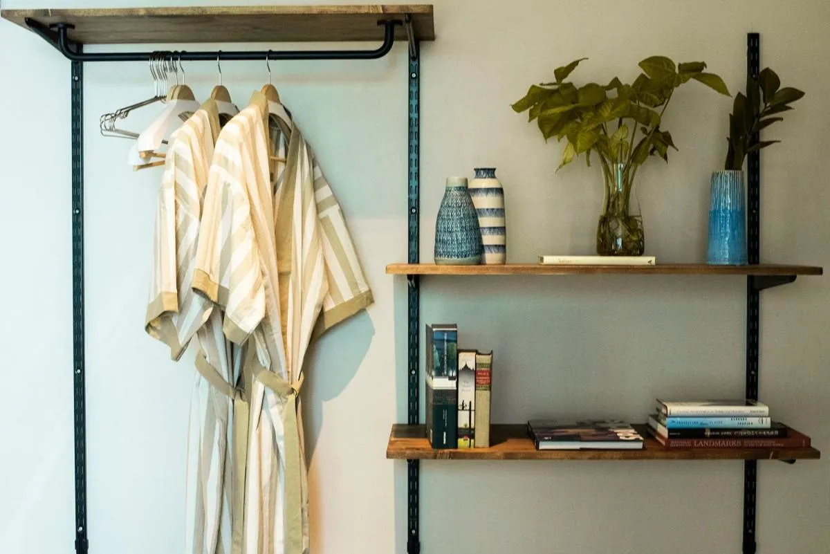 wardrobe in Tints of Blue Hotel