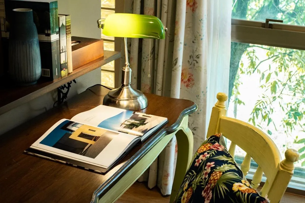 Seating area in Tints of Blue Hotel