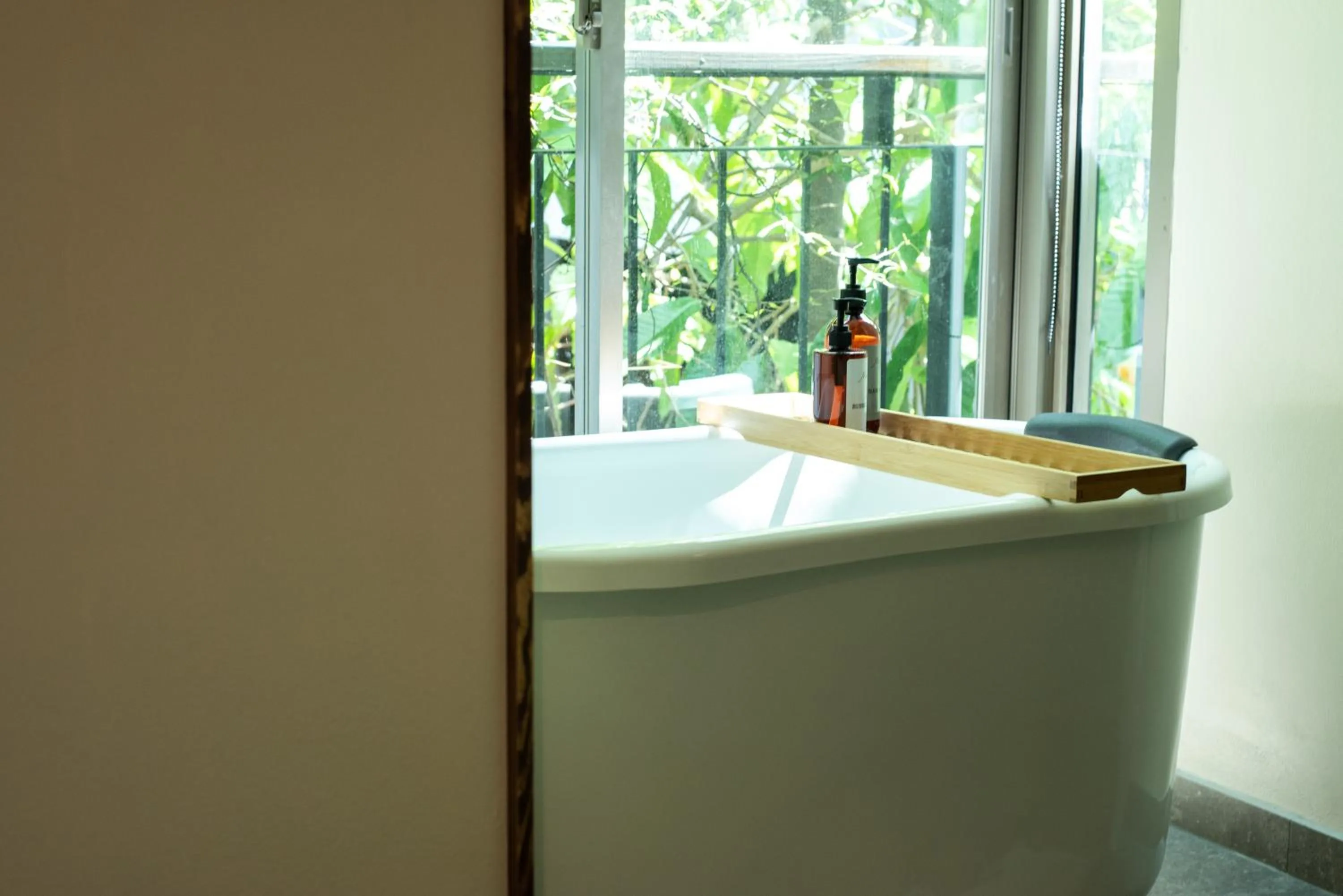 Bathroom in Tints of Blue Hotel