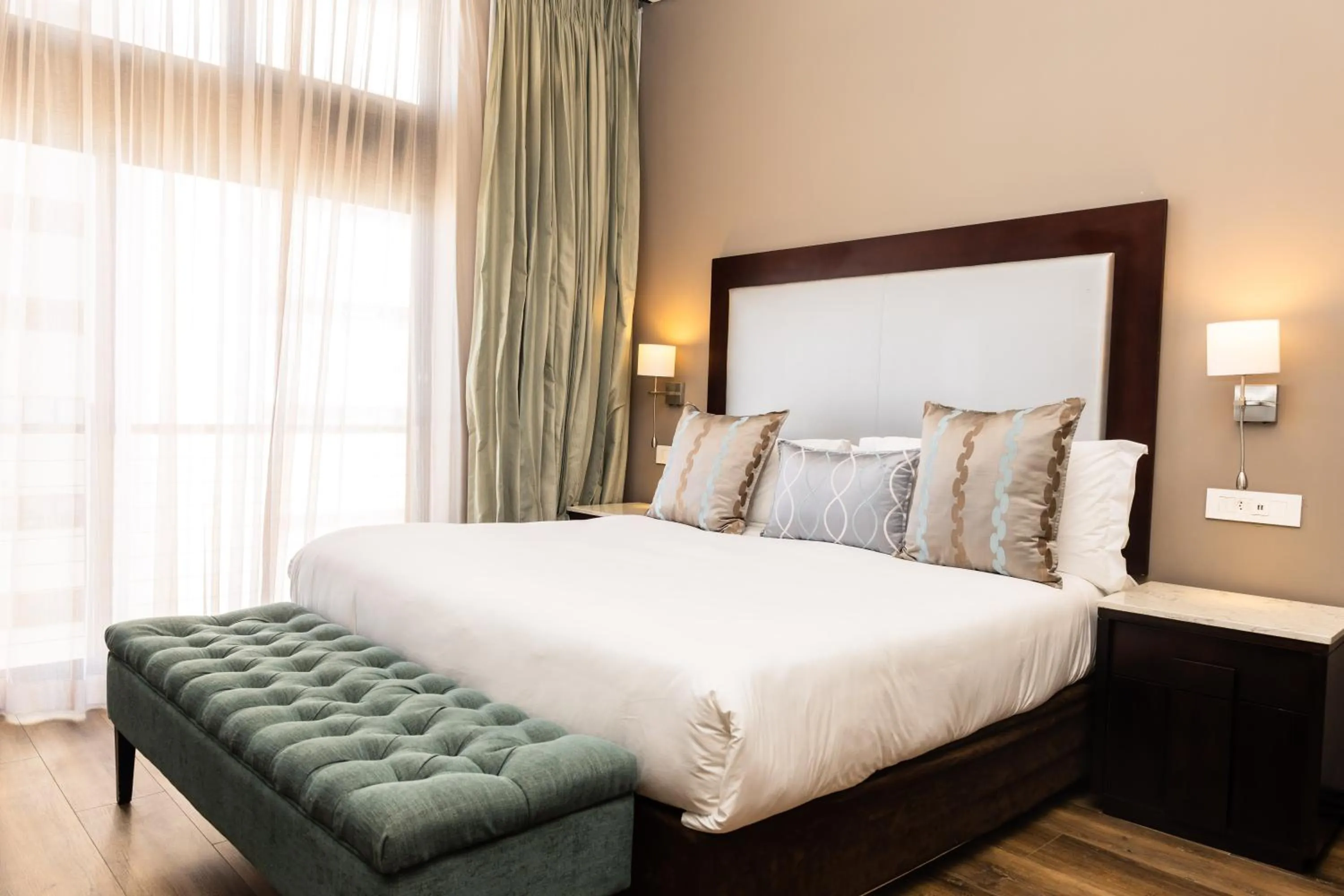 Bed in Premier Hotel Cape Town