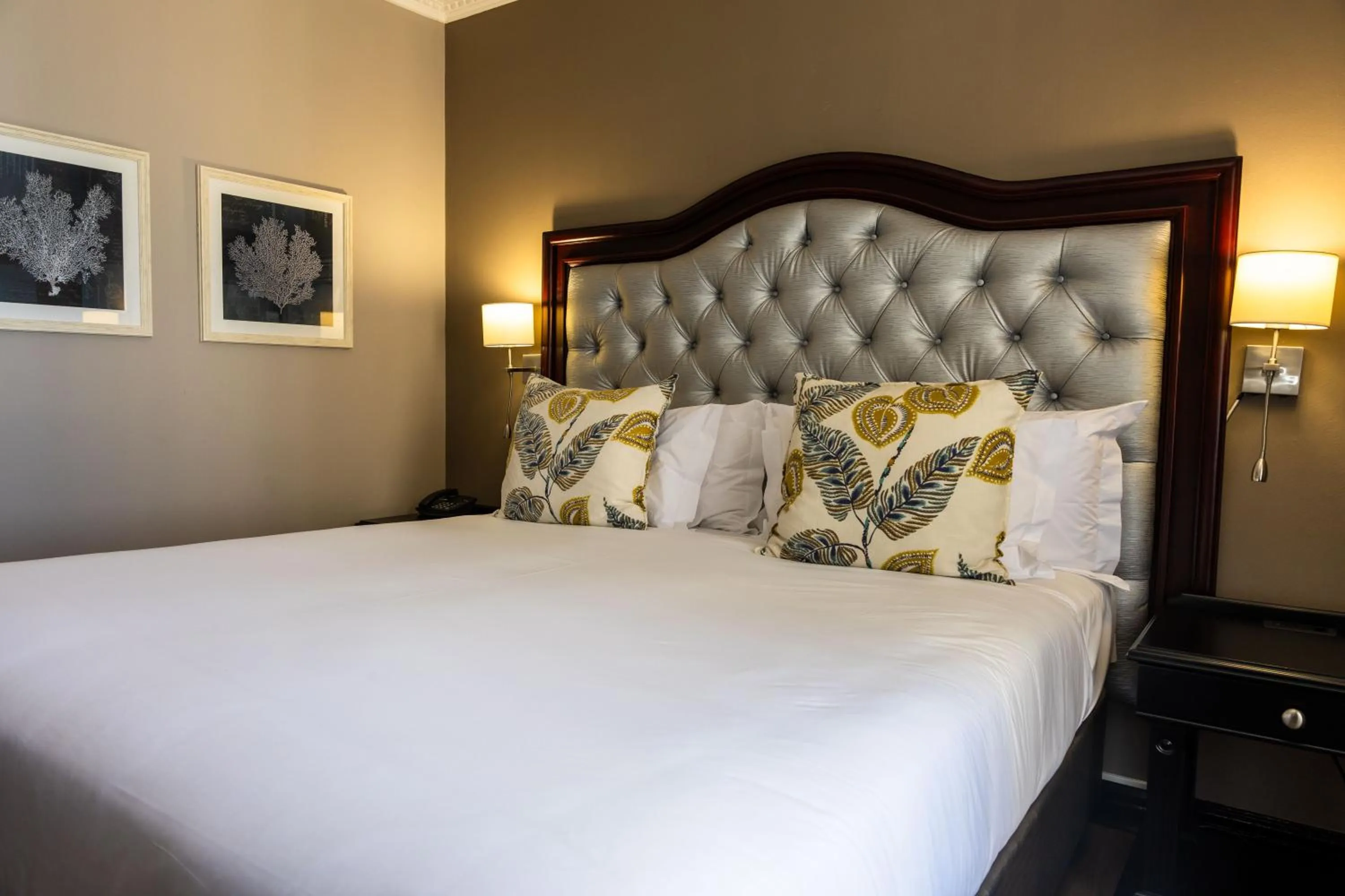 Bed in Premier Hotel Cape Town