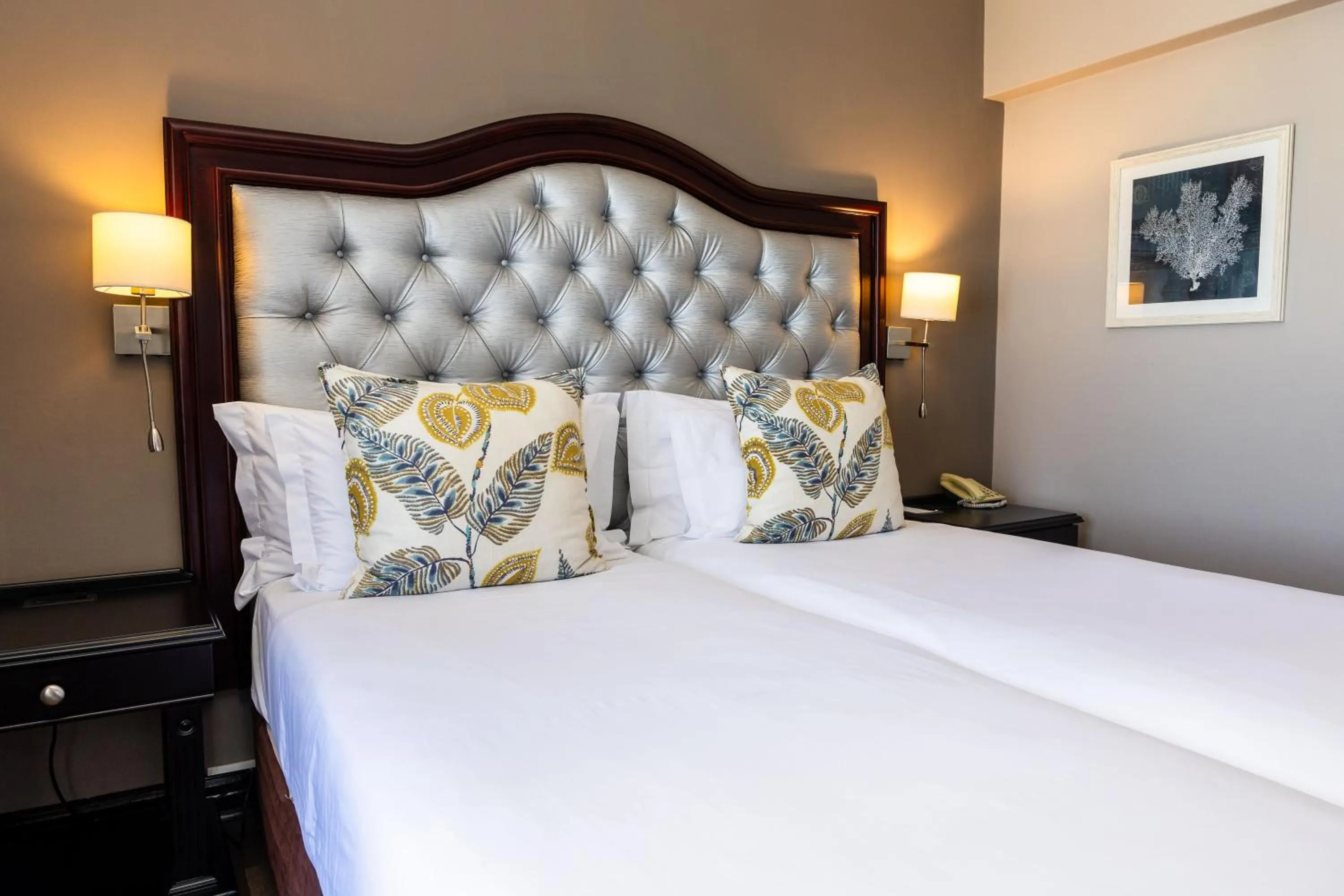 Bed in Premier Hotel Cape Town