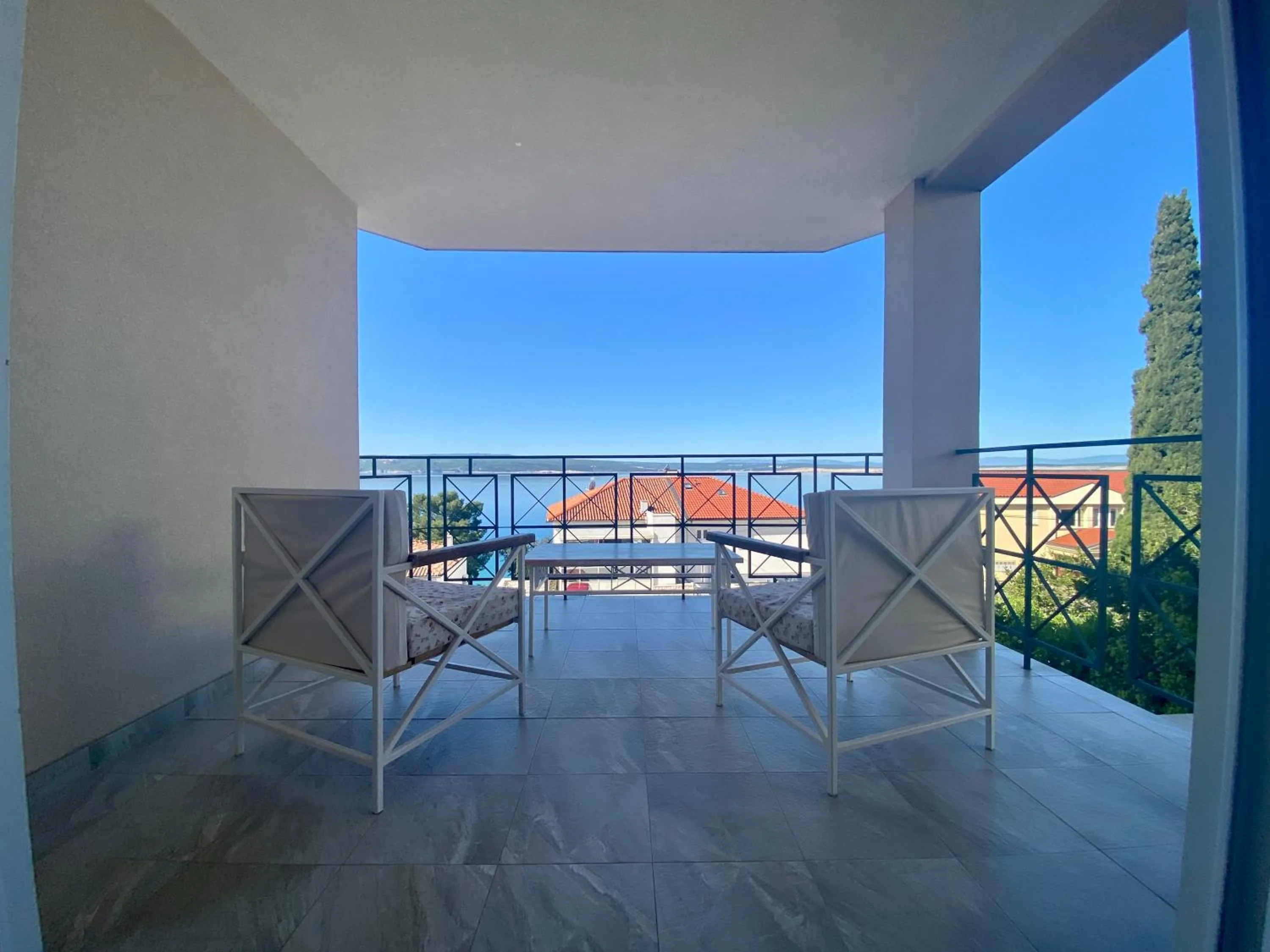 Balcony/Terrace in Rooms Villa Harmonie - Adults Only +14