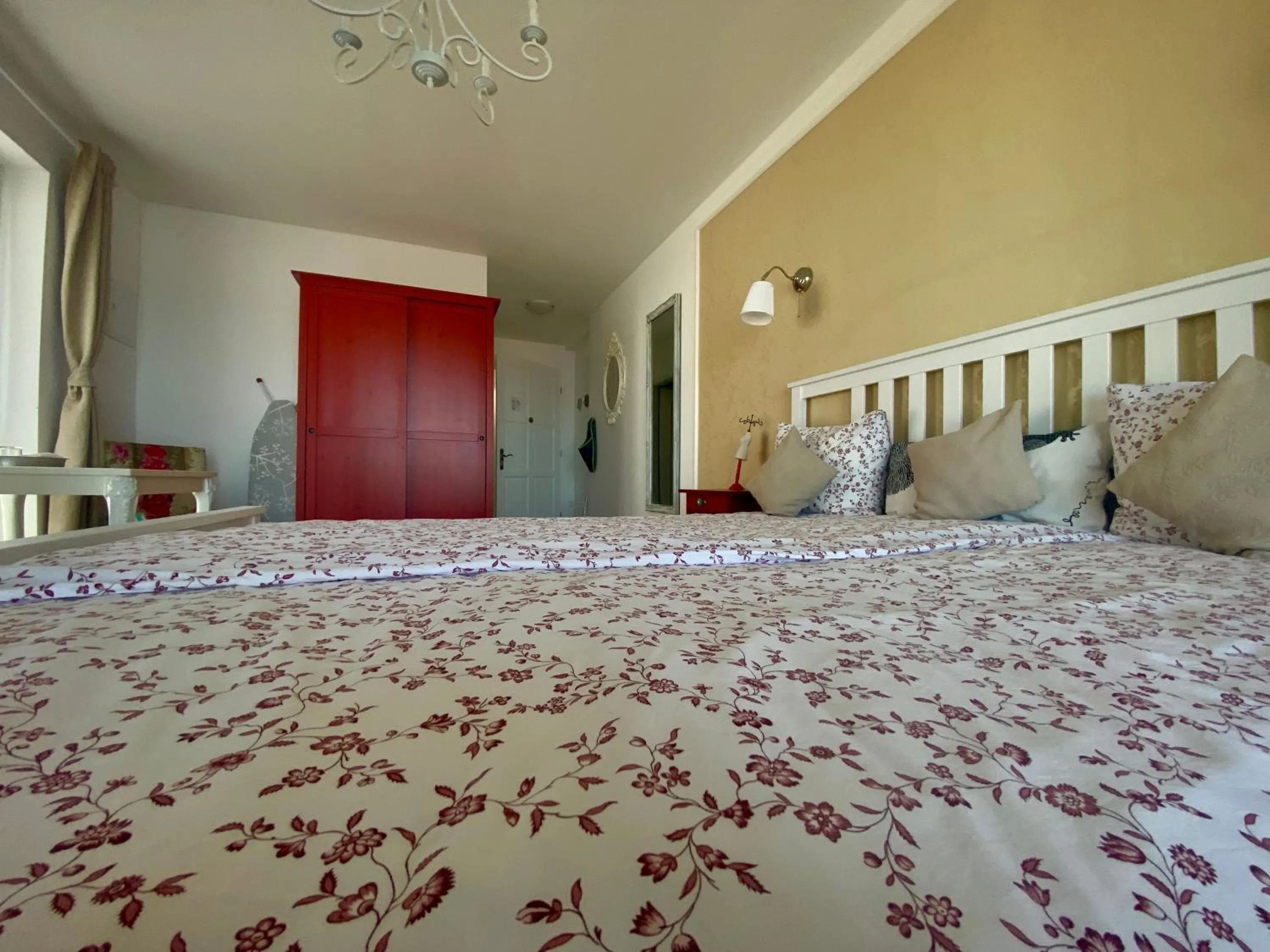 wardrobe, Bed in Rooms Villa Harmonie - Adults Only +14