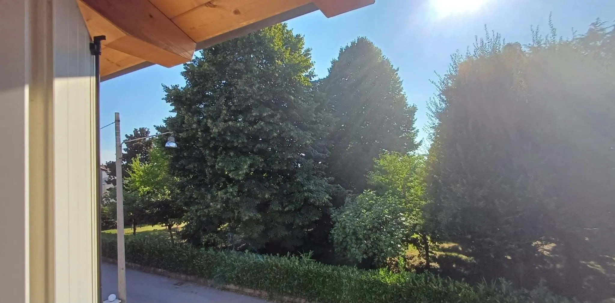 Garden view in B&B Al sogno di Laura