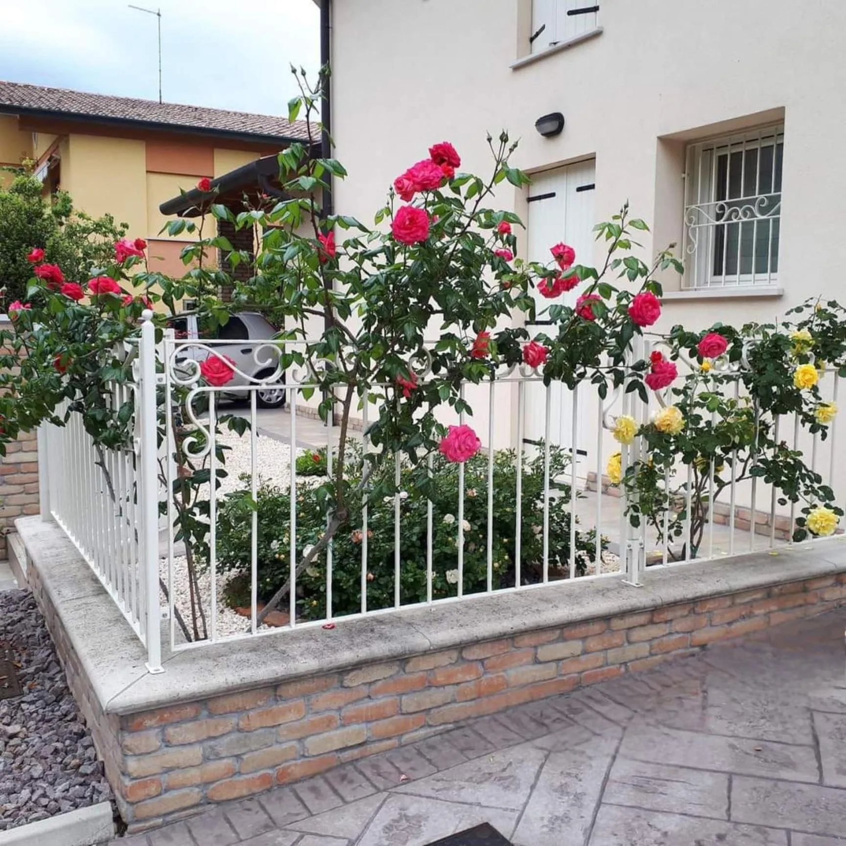 Garden view in B&B Al sogno di Laura