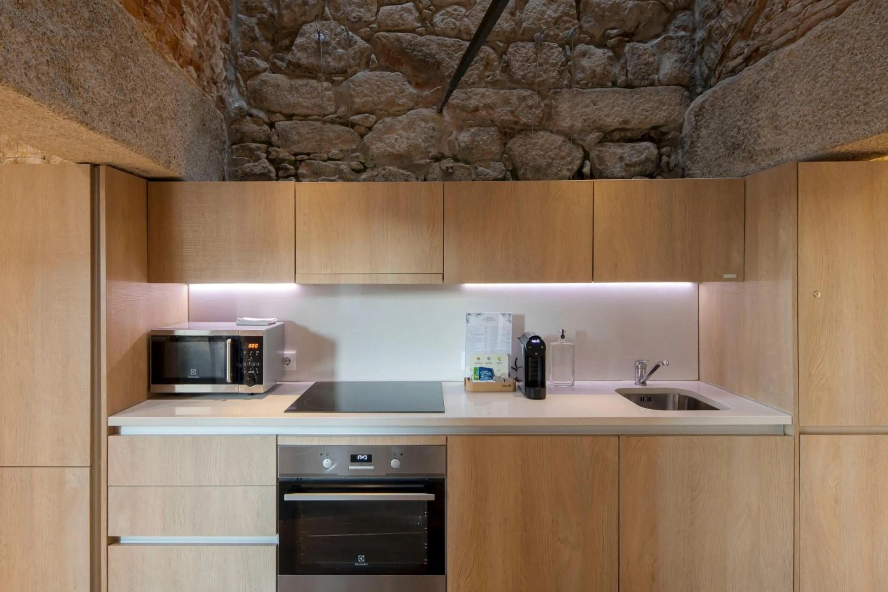 kitchen in Condes de Azevedo Palace Apartments