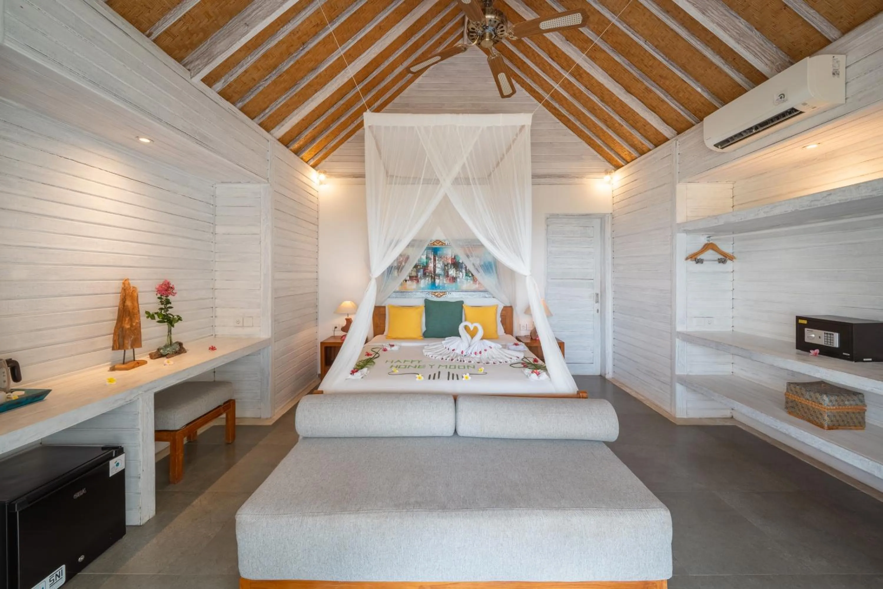 Bathroom, Bed in Bukit Taman Cottages