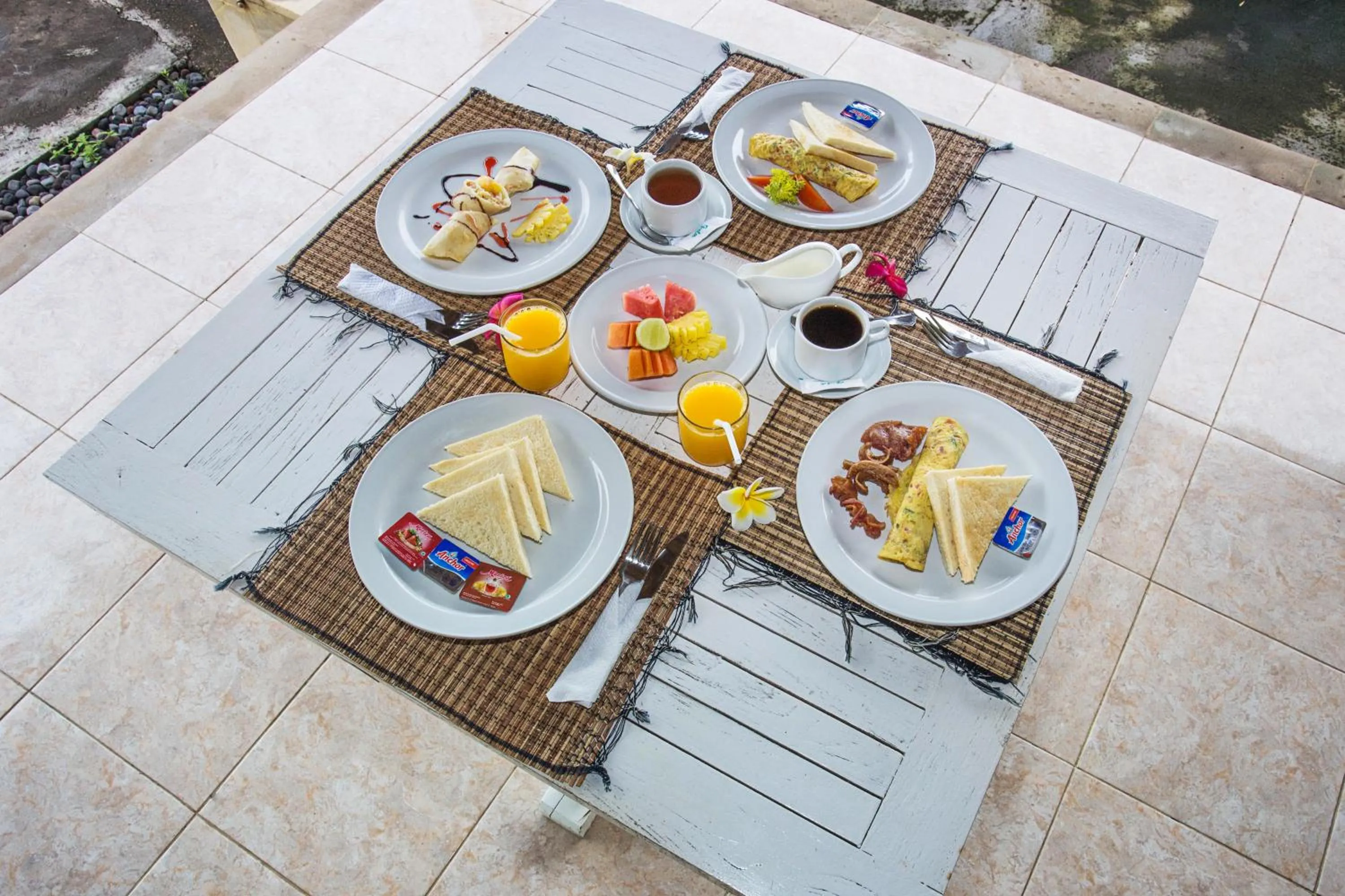 Breakfast in Bukit Taman Cottages