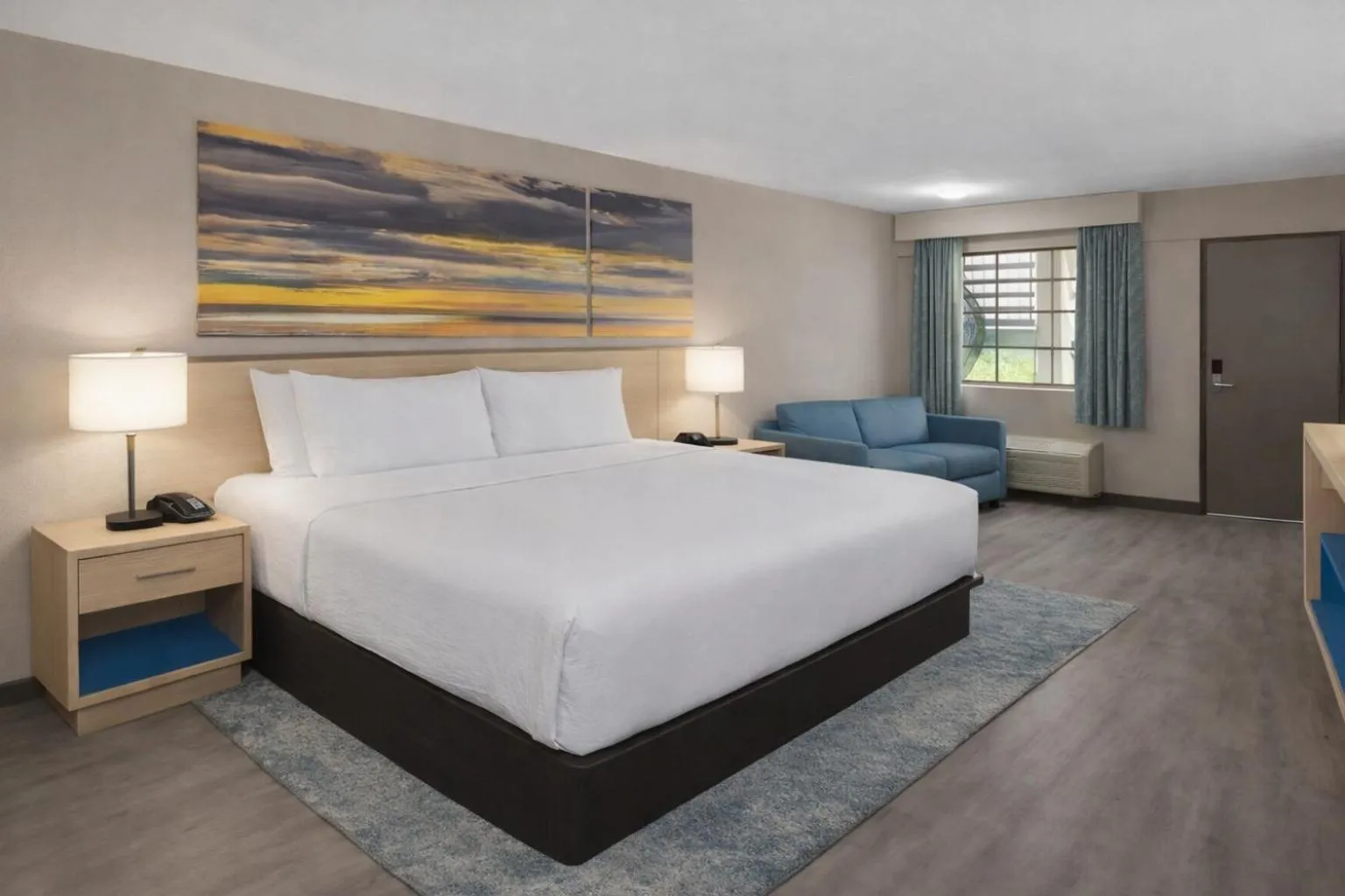 Bed in The Barefoot Hotel