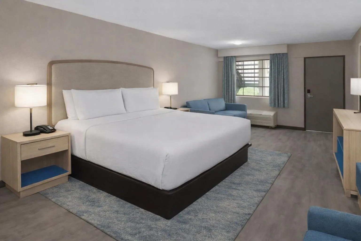 Bed in The Barefoot Hotel