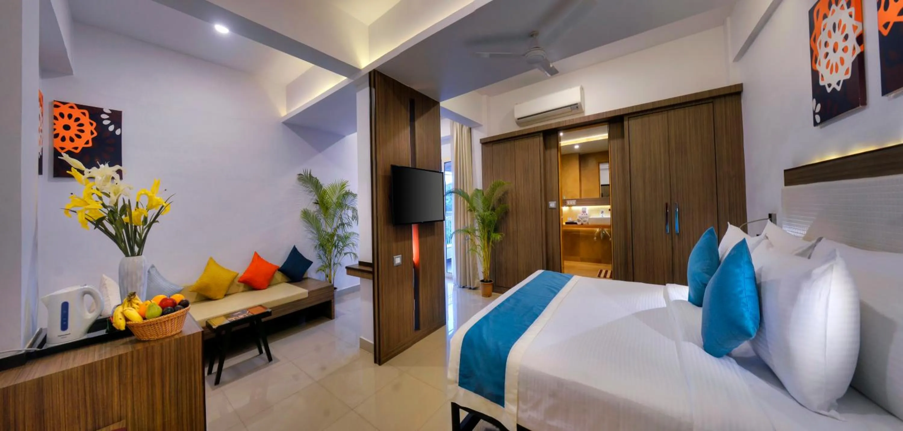 Bed in TreeHouse Neptune