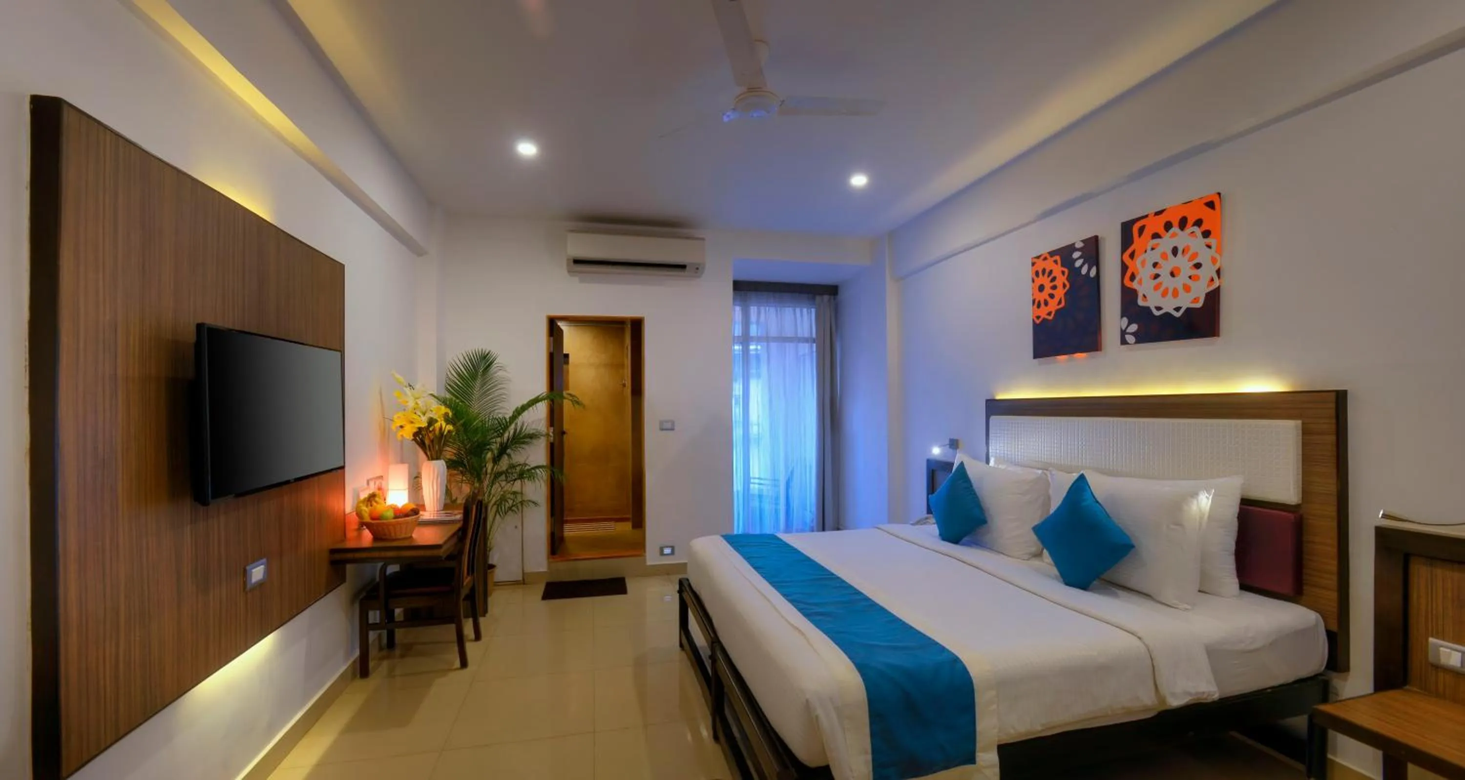 Bedroom, Bed in TreeHouse Neptune