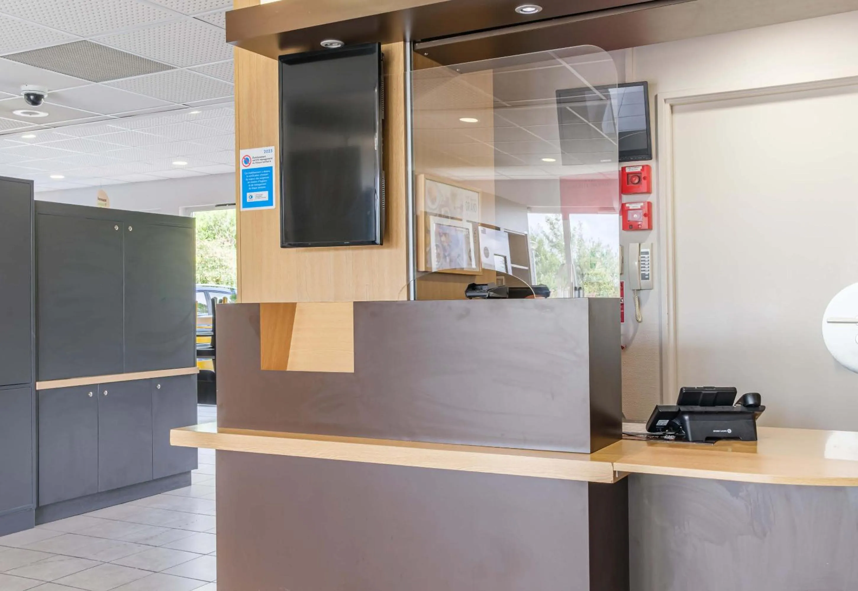 Lobby or reception in B&B HOTEL Belfort