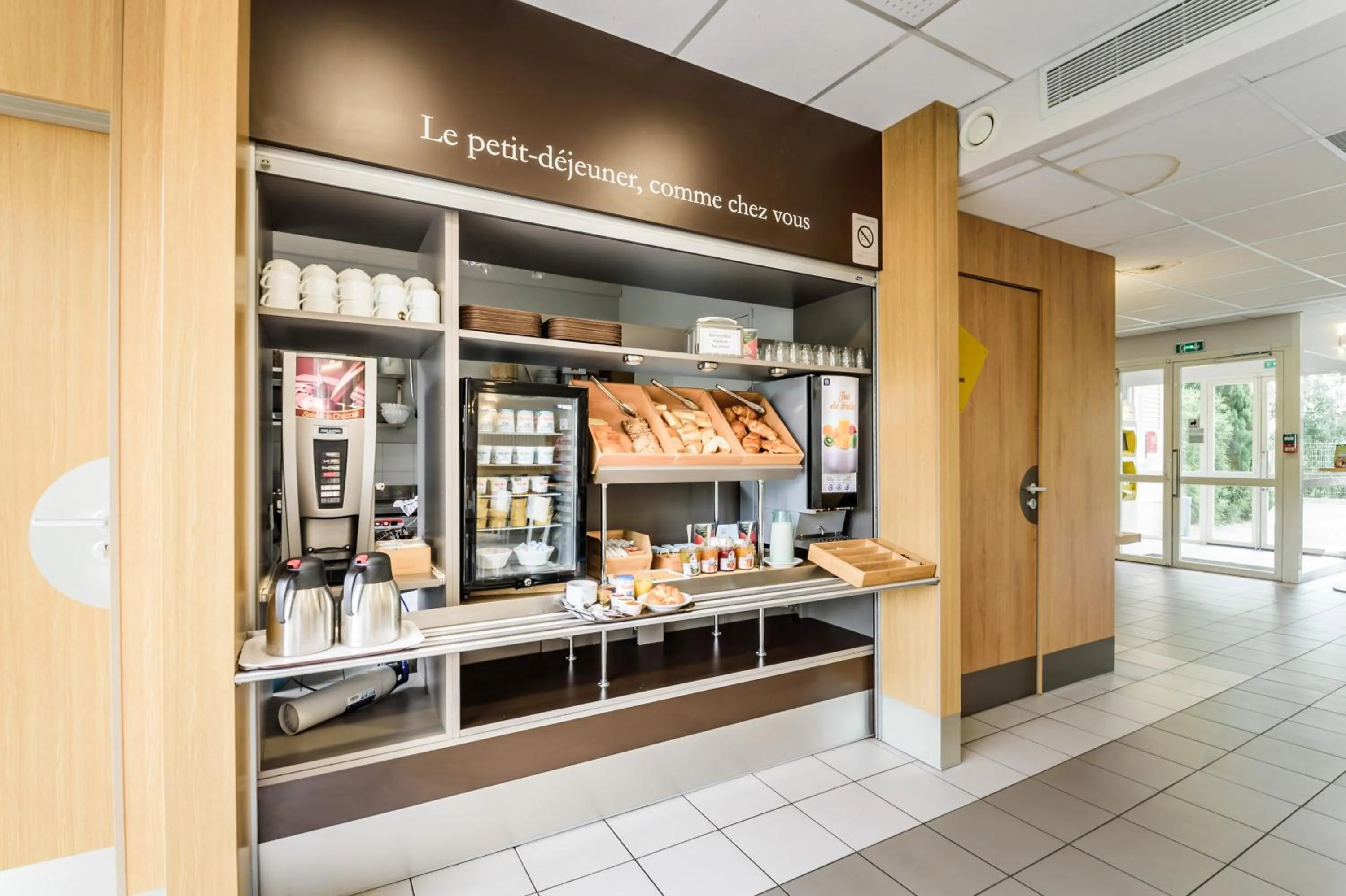 Buffet breakfast in B&B HOTEL Belfort