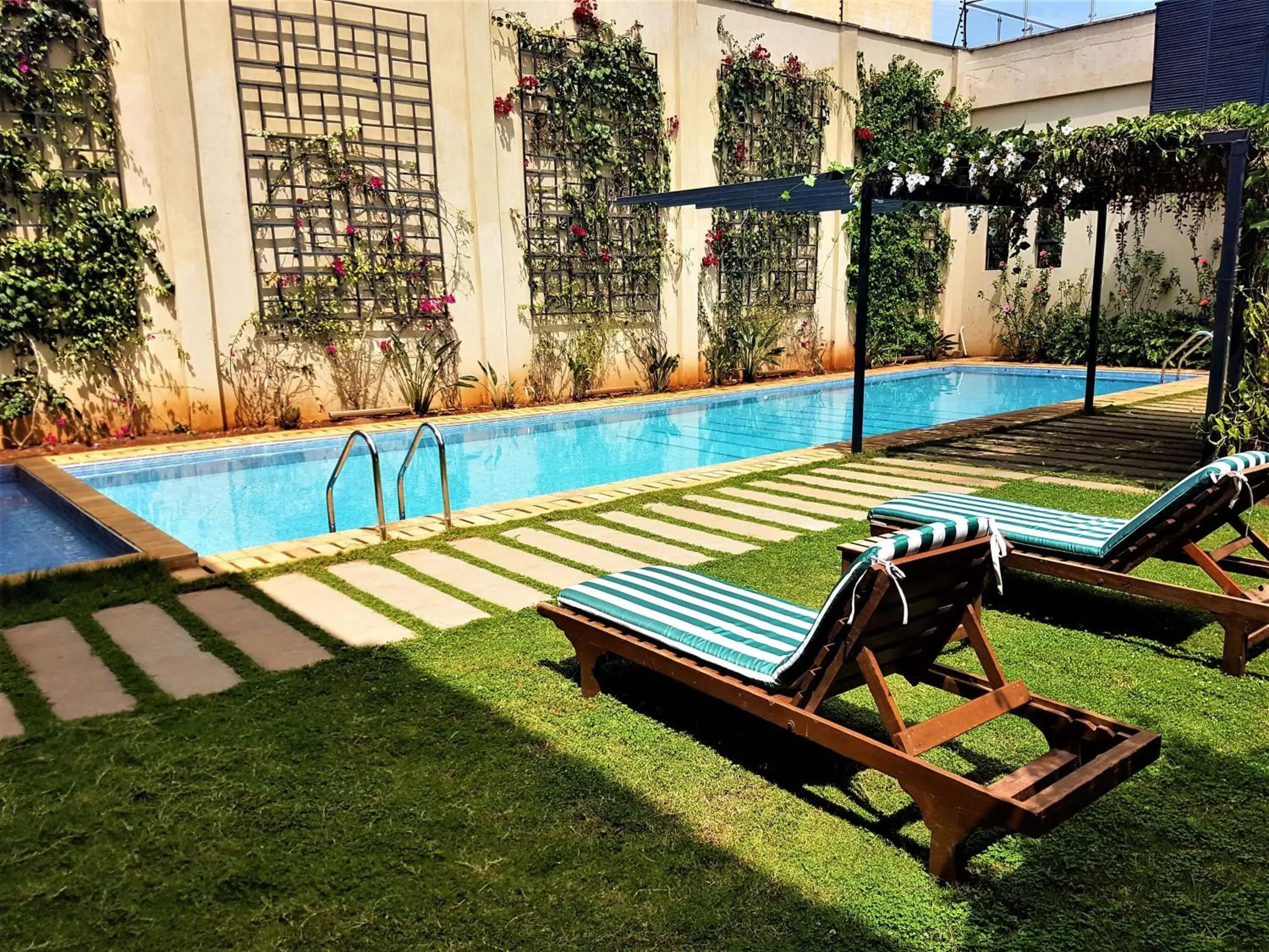 Pool view in DoubleTree by Hilton Nairobi Pool view in DoubleTree by Hilton Nairobi