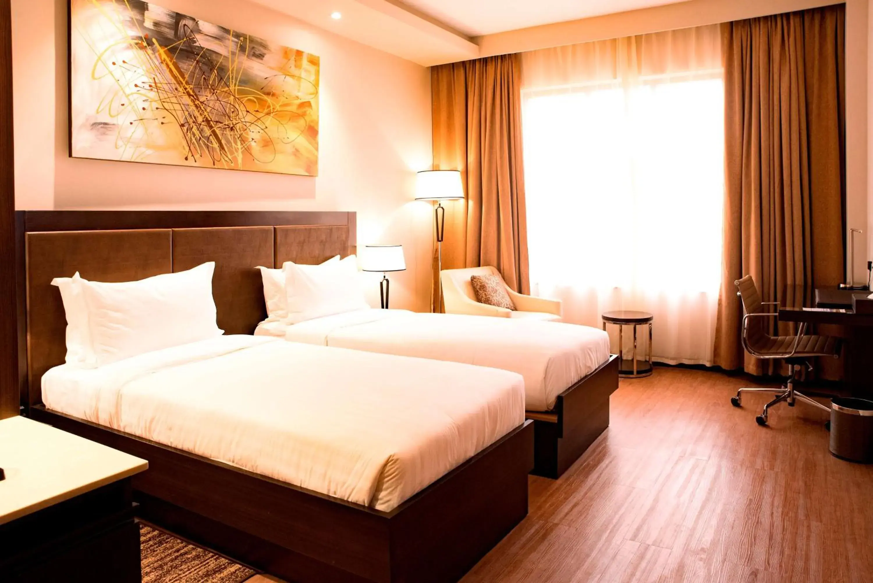 Bed in DoubleTree by Hilton Nairobi Bed in DoubleTree by Hilton Nairobi