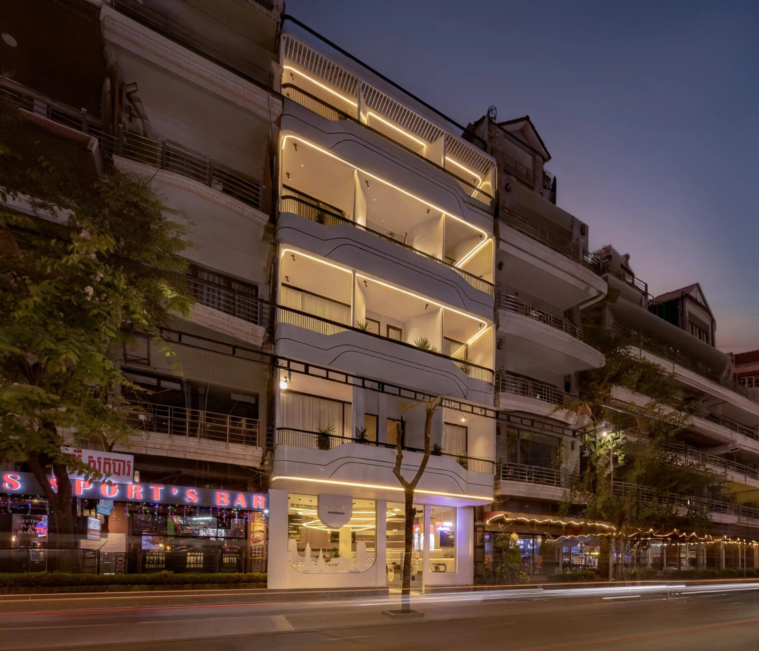 Property building in SEENERGY STAY Riverside