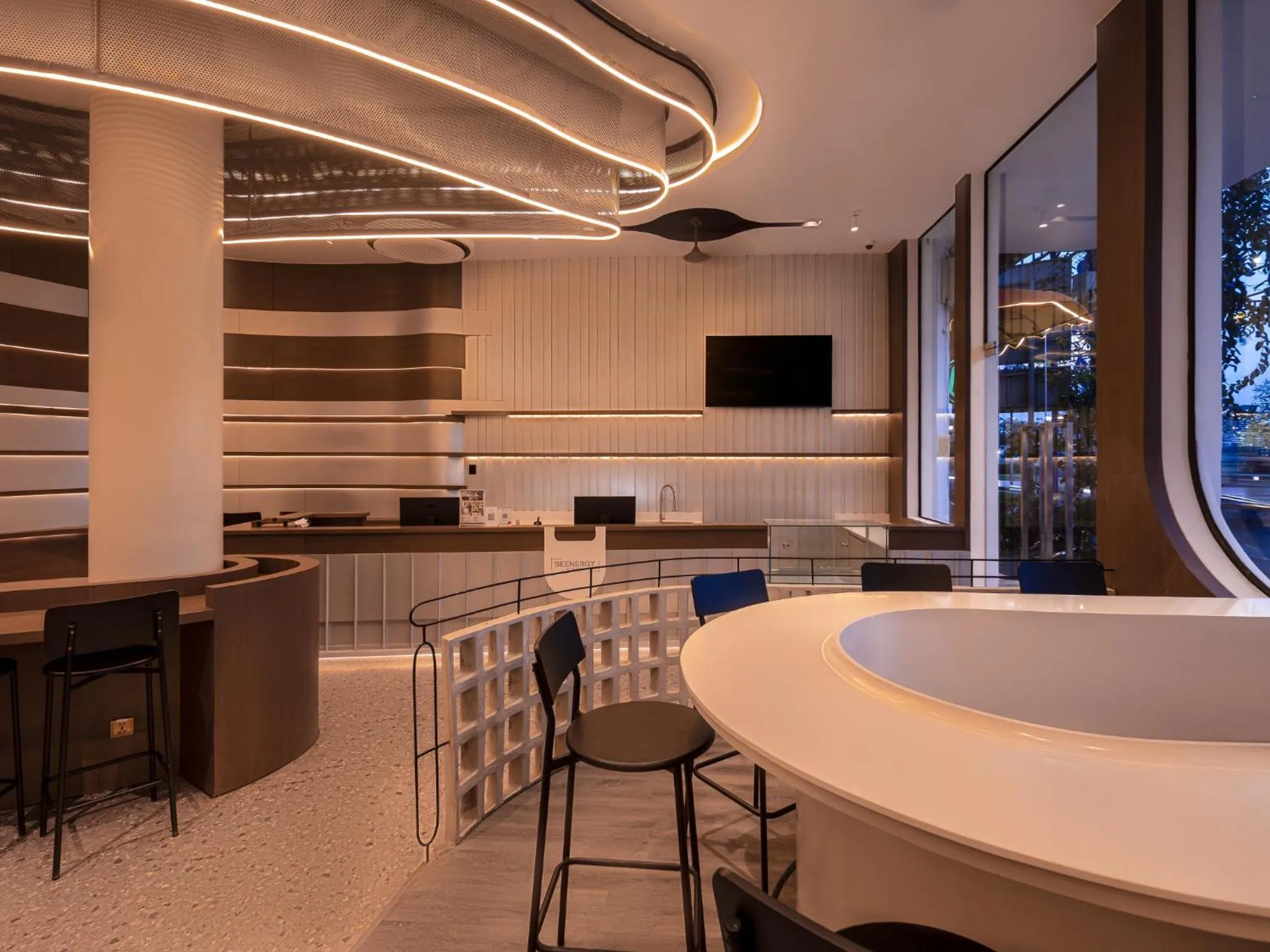 Lobby or reception in SEENERGY STAY Riverside