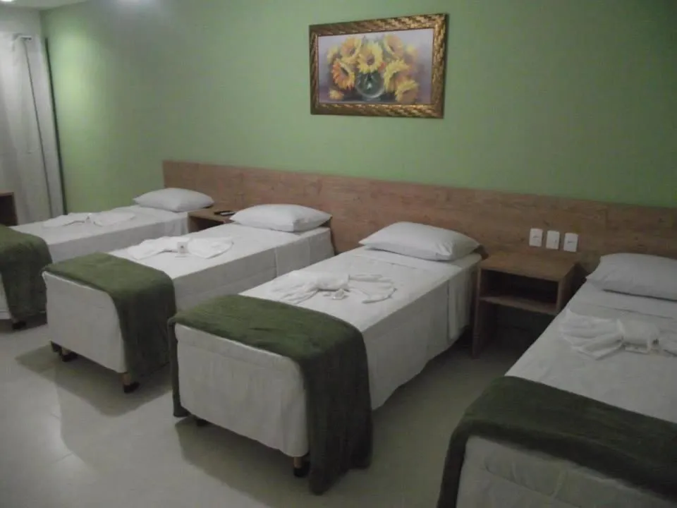 Bed in Pousada Porto Prime