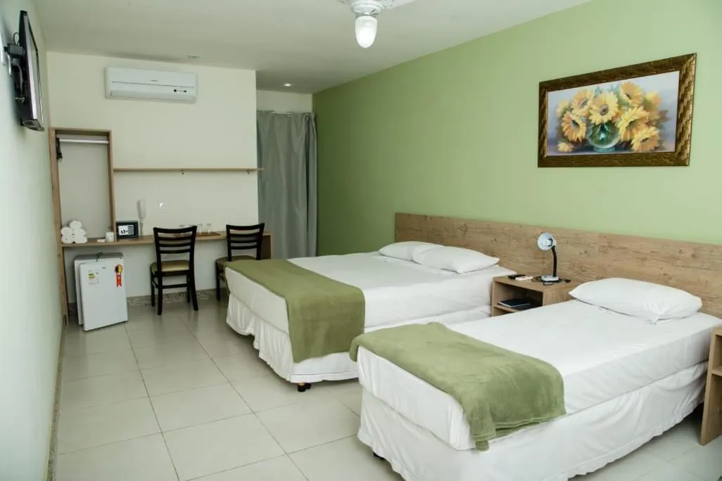 Bed in Pousada Porto Prime