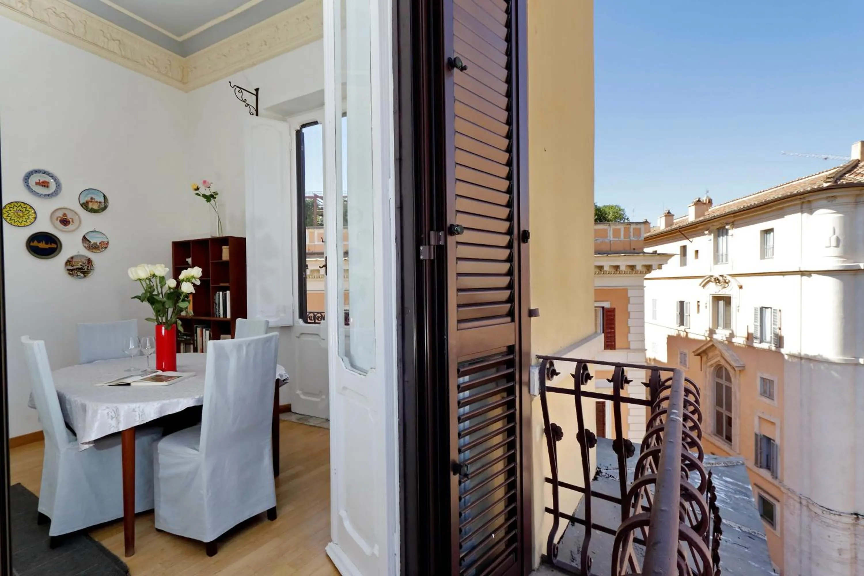 Living room in Spagna Penthouse