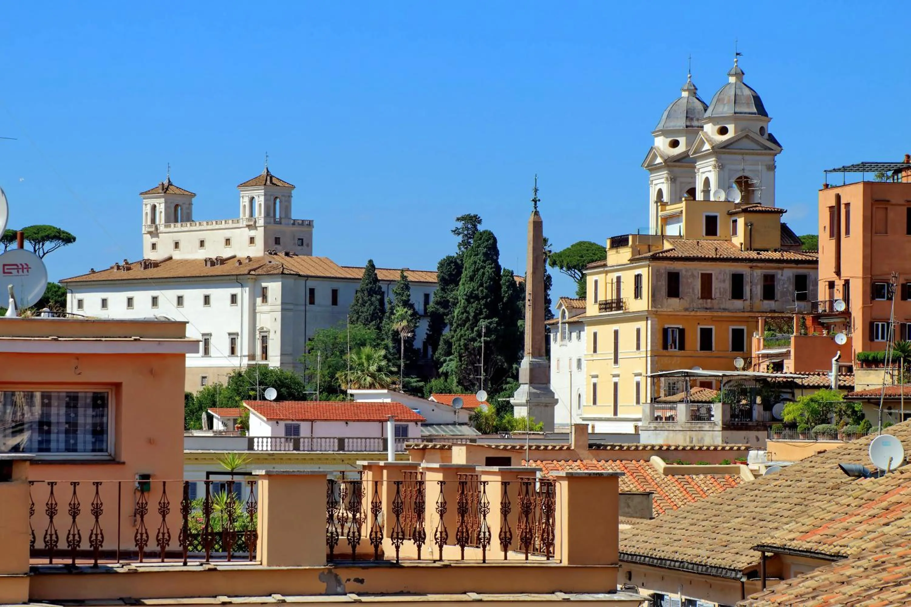 Balcony/Terrace in Spagna Penthouse