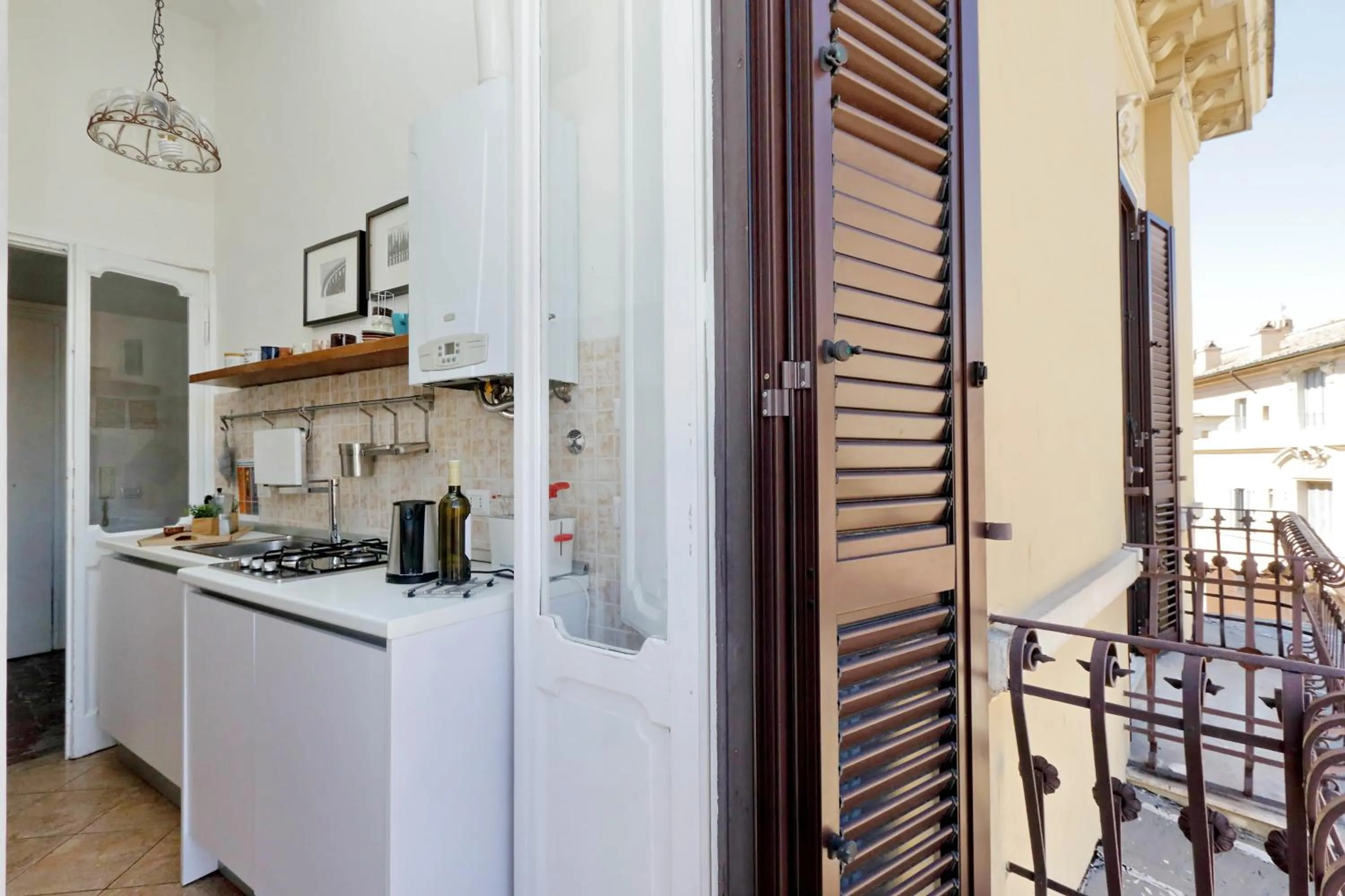 Balcony/Terrace in Spagna Penthouse