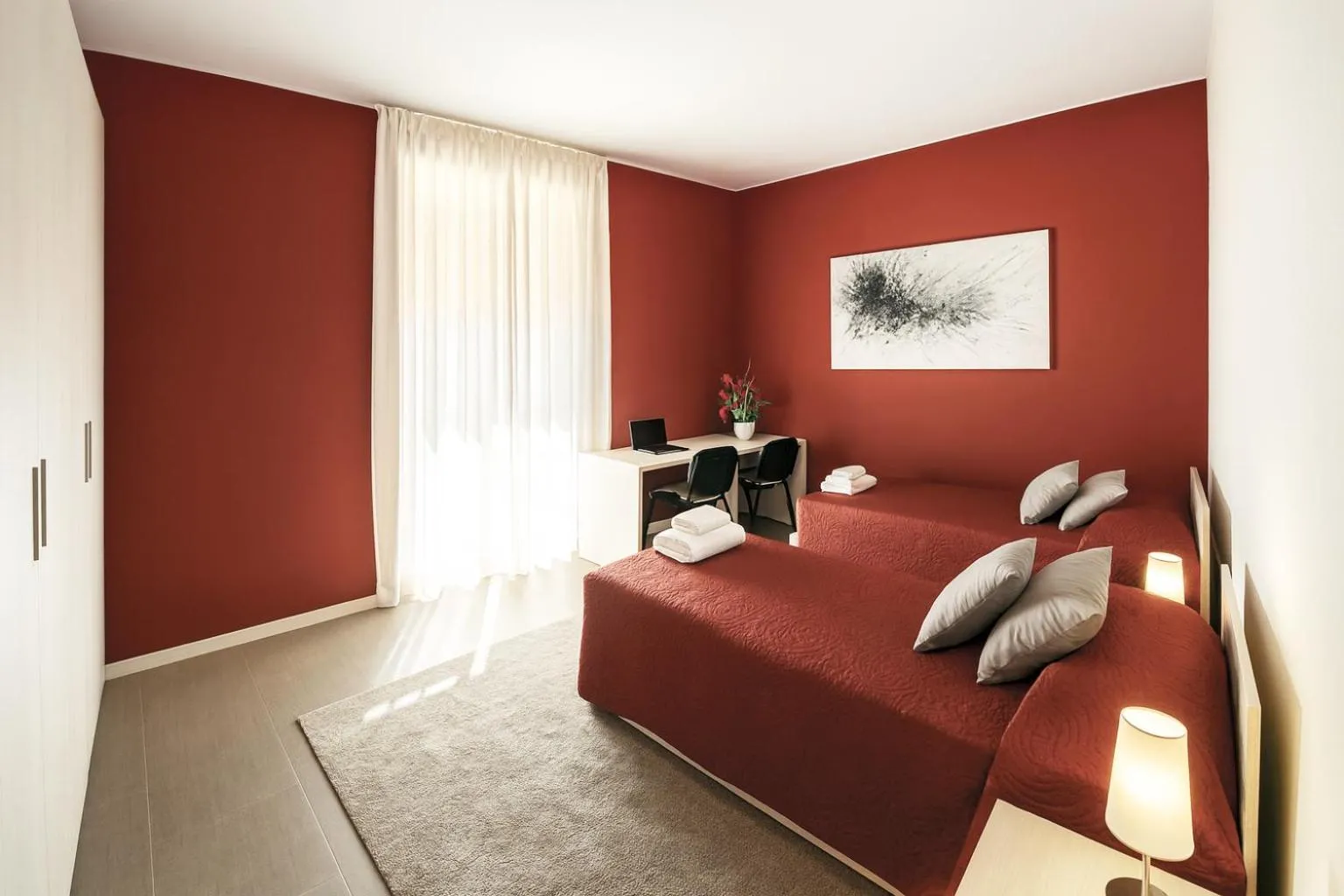 Bedroom, Bed in Residenze Italia