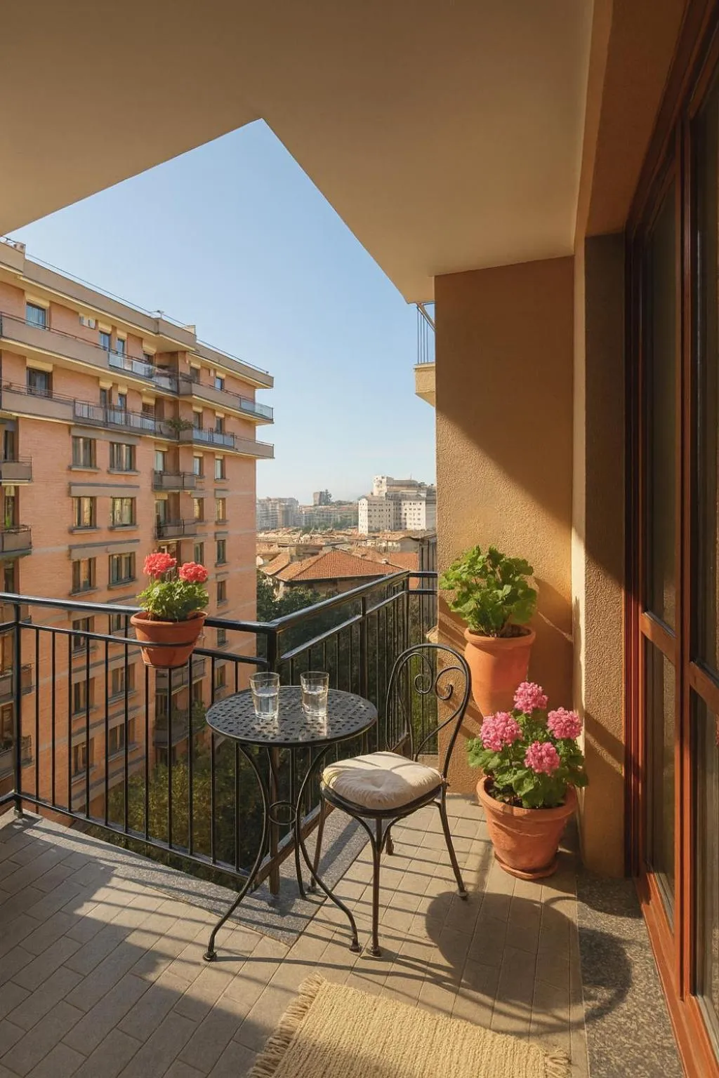 Balcony/Terrace in Residenze Italia